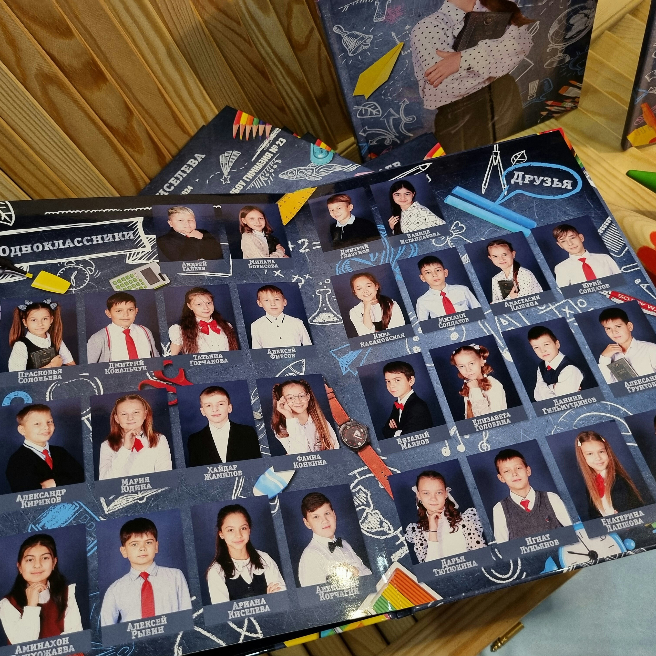 Фото готовых выпускных альбомов для детского сада и школы в Иваново Ярославле Костроме Владимире. Выпускные альбомы в Иваново в детский сад и школу. Александр и Светлана Янкины