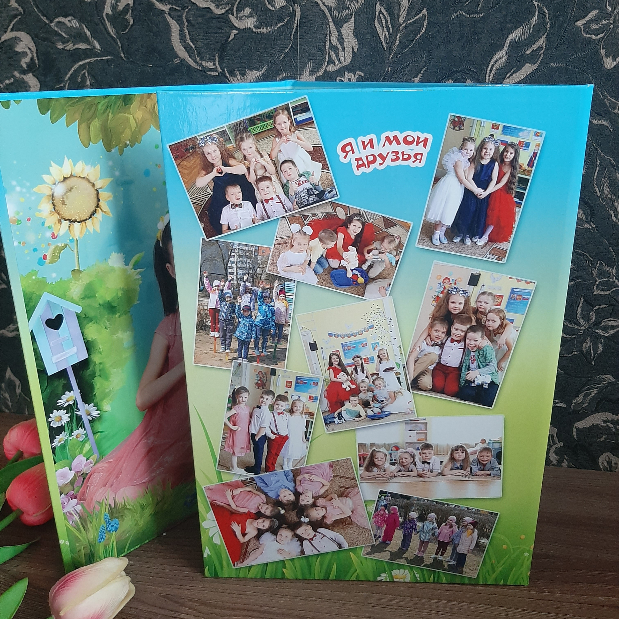 Фото готовых выпускных альбомов для детского сада и школы в Иваново Ярославле Костроме Владимире. Выпускные альбомы в Иваново в детский сад и школу. Александр и Светлана Янкины