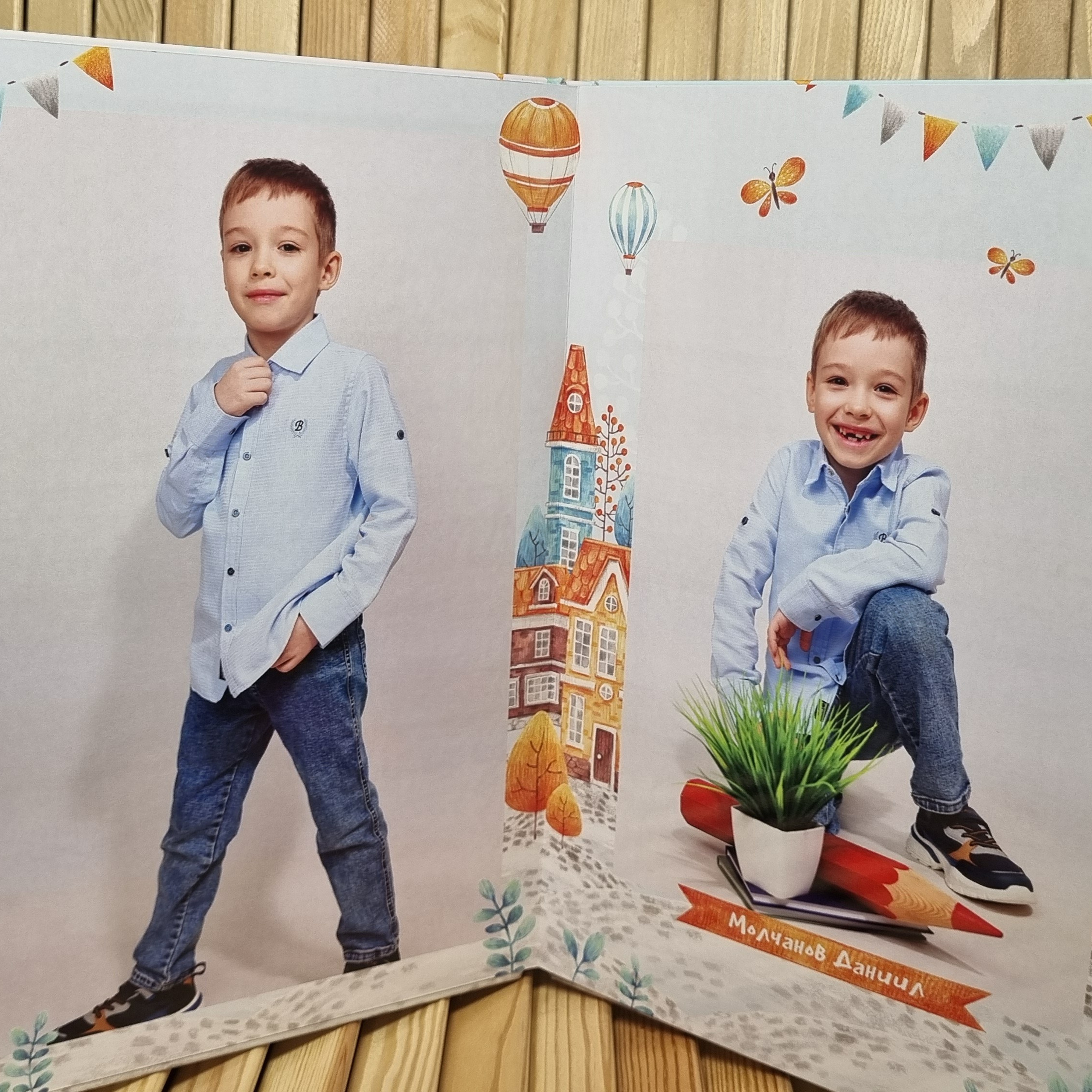 Фото готовых выпускных альбомов для детского сада и школы в Иваново Ярославле Костроме Владимире. Выпускные альбомы в Иваново в детский сад и школу. Александр и Светлана Янкины