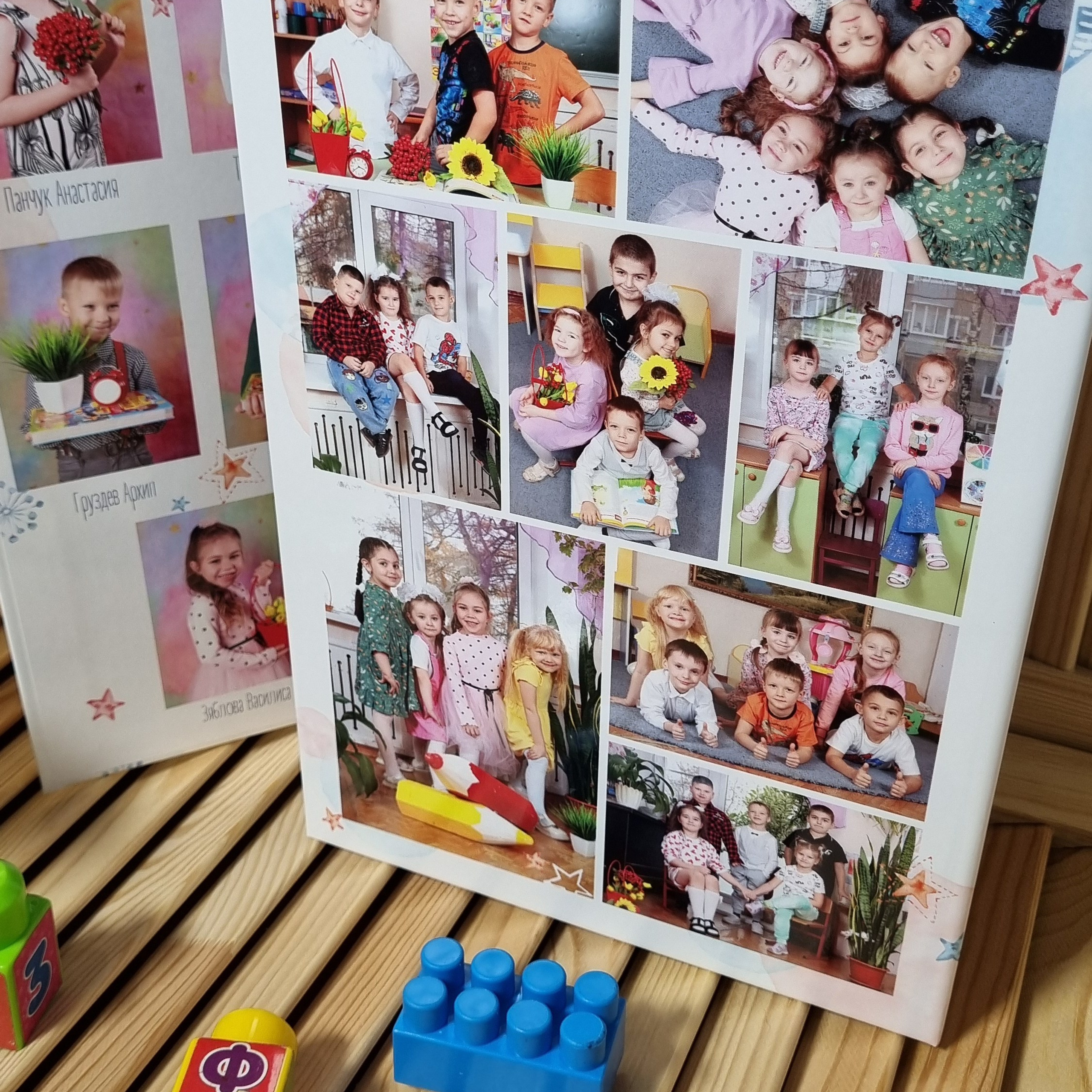 Фото готовых выпускных альбомов для детского сада и школы в Иваново Ярославле Костроме Владимире. Выпускные альбомы в Иваново в детский сад и школу. Александр и Светлана Янкины