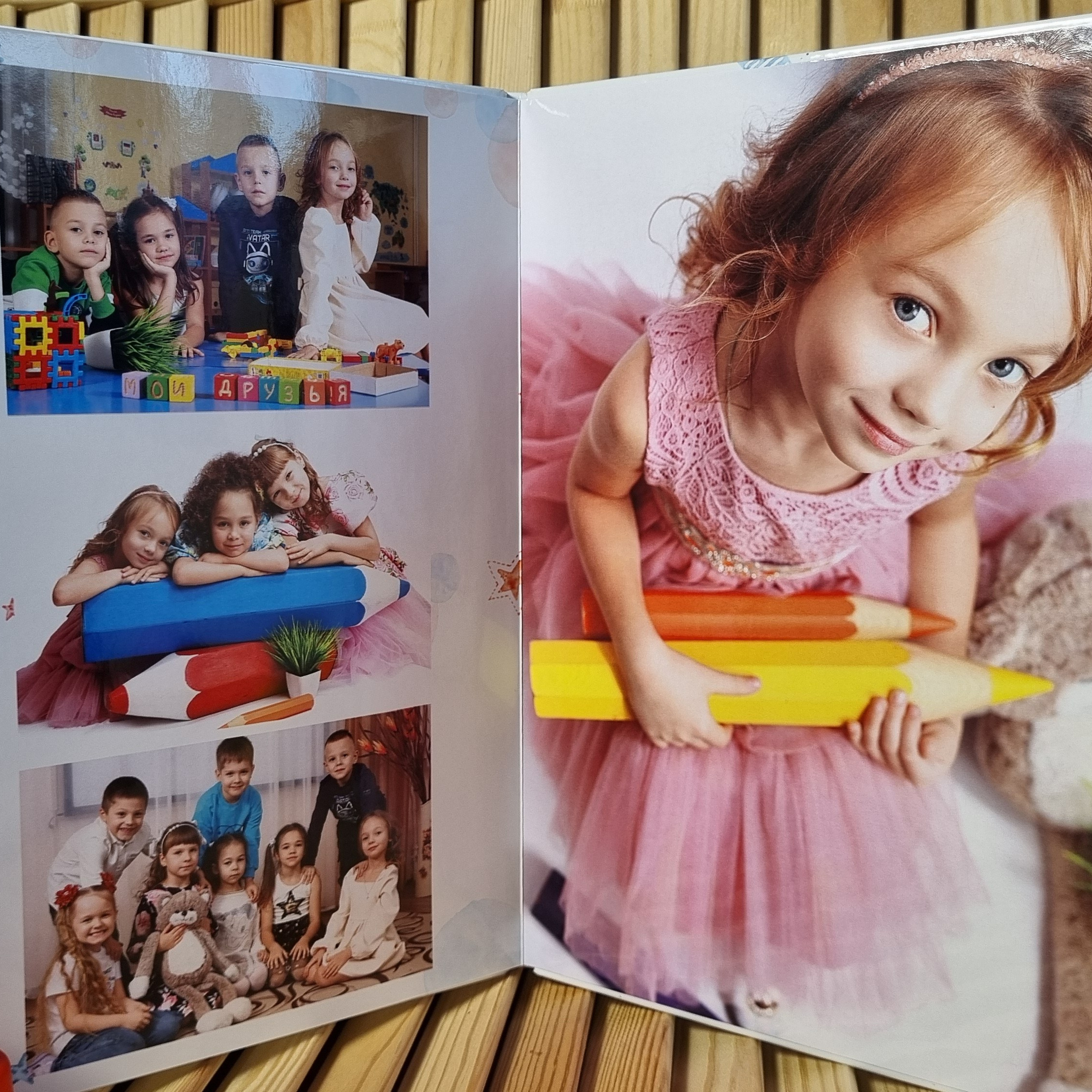 Фото готовых выпускных альбомов для детского сада и школы в Иваново Ярославле Костроме Владимире. Выпускные альбомы в Иваново в детский сад и школу. Александр и Светлана Янкины
