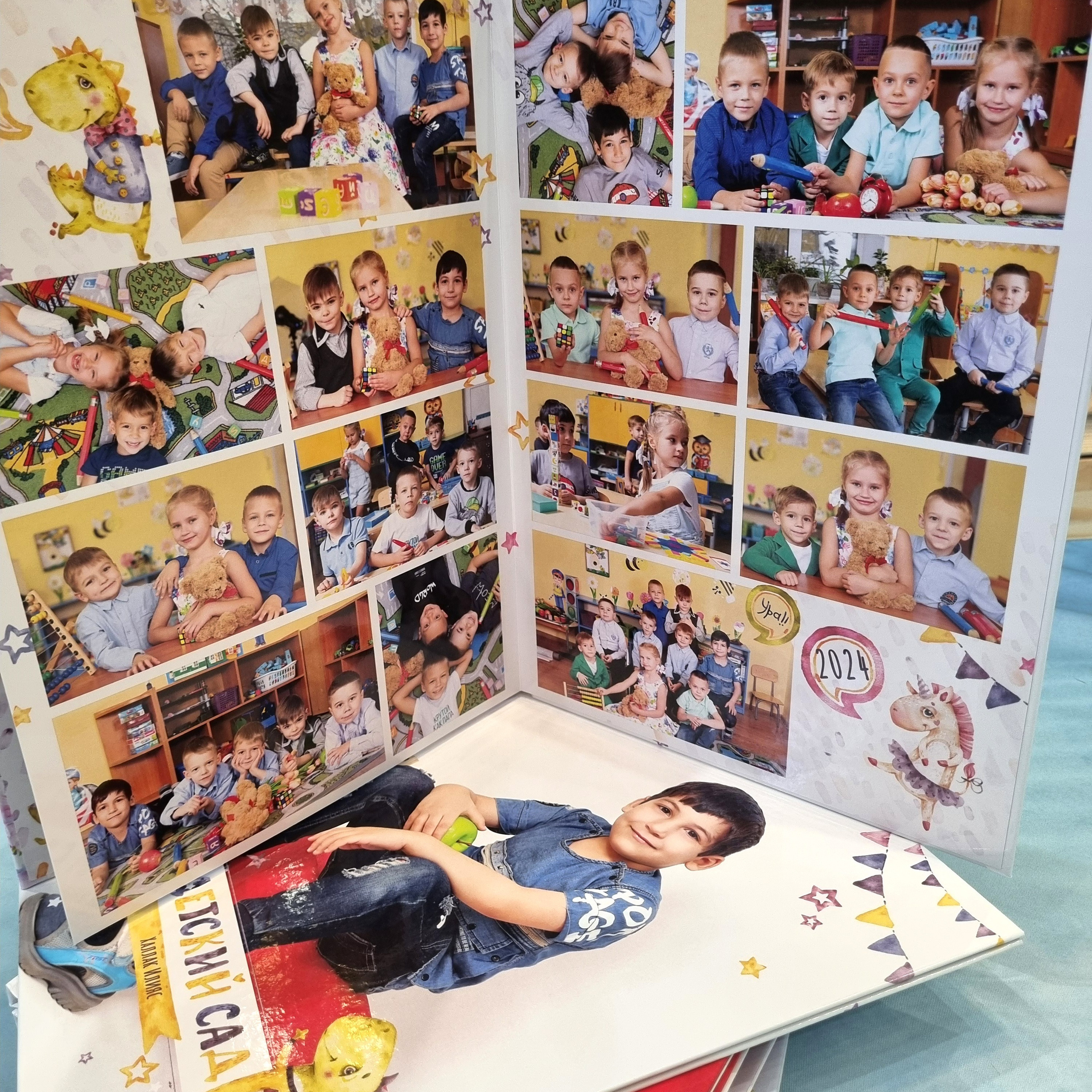 Фото готовых выпускных альбомов для детского сада и школы в Иваново Ярославле Костроме Владимире. Выпускные альбомы в Иваново в детский сад и школу. Александр и Светлана Янкины