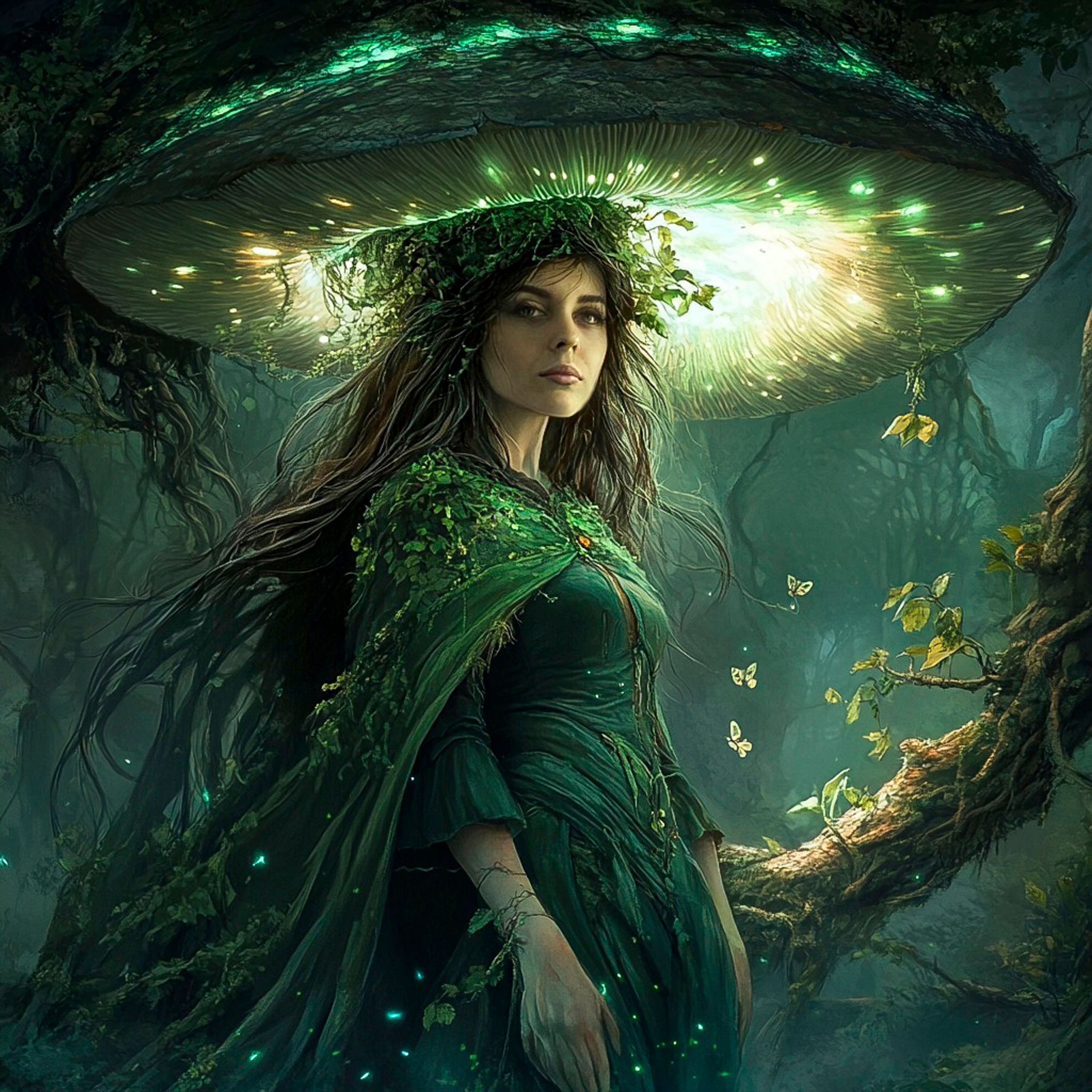 Нейрофотосессия для Марии. Лесной сказочный образ.