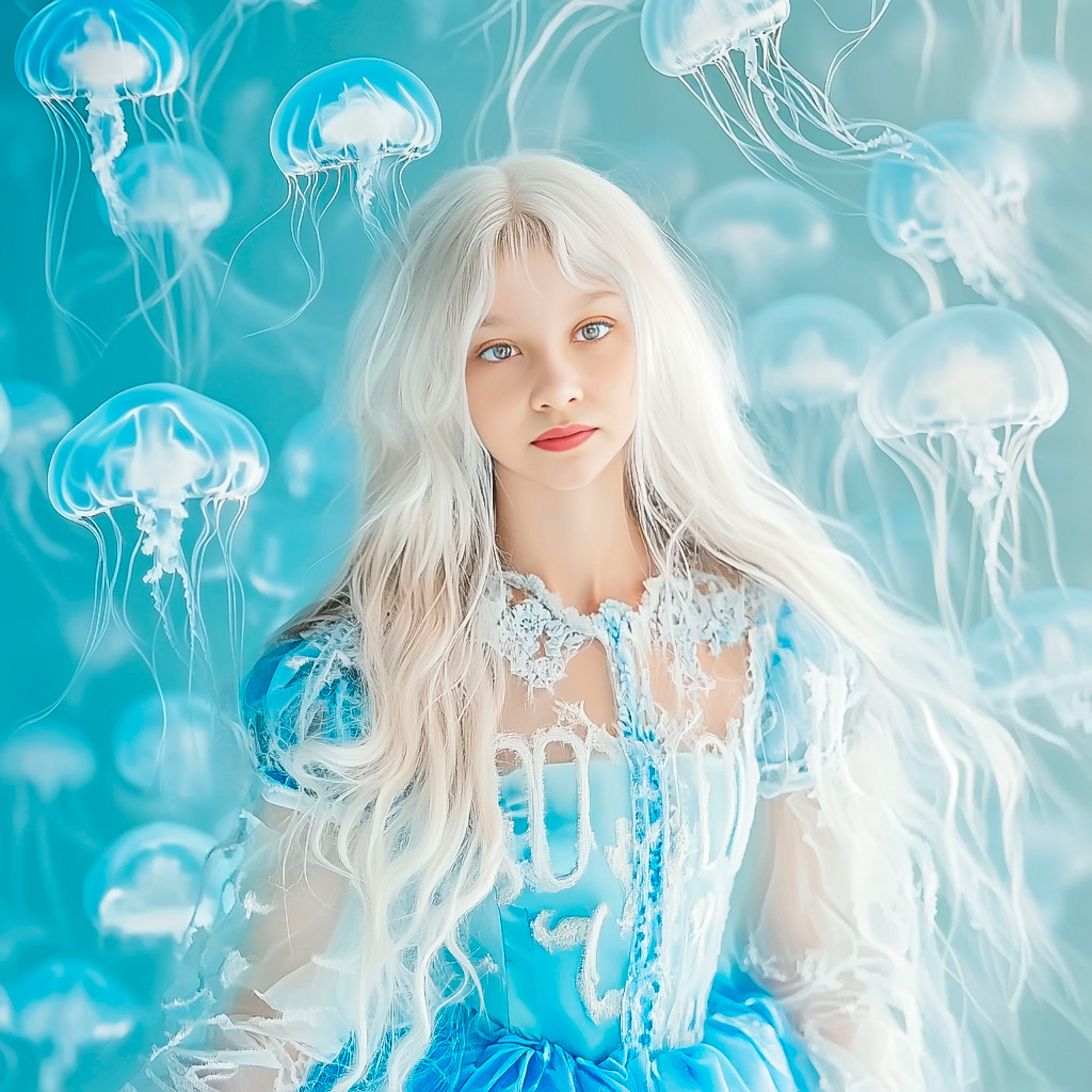 Нейрофотосессия для Алексы. Морская стихия.