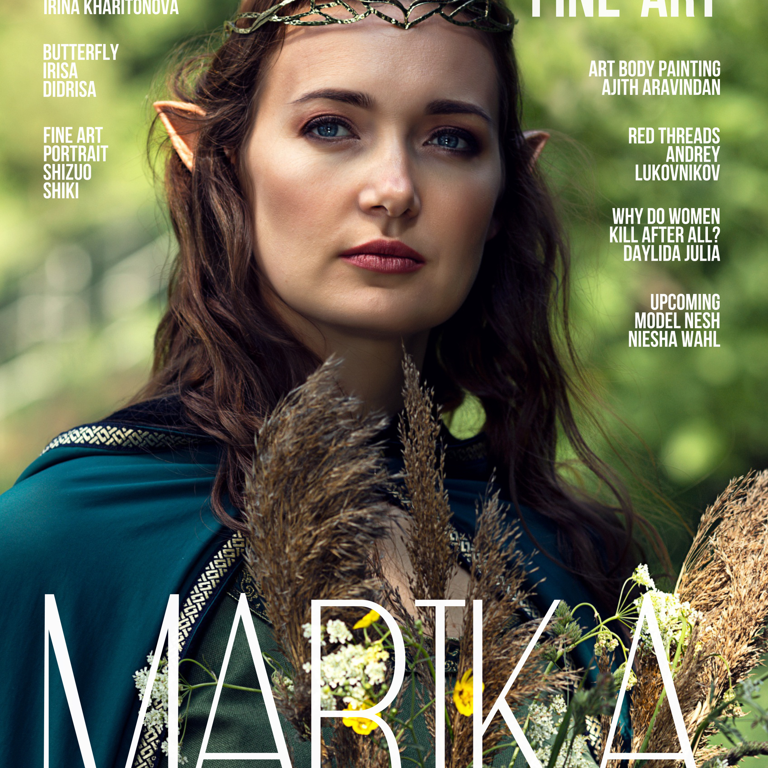 MARIKA MEDIA · Print · 💛FREE | FINE-ART | JULY ISS. THE ELF.