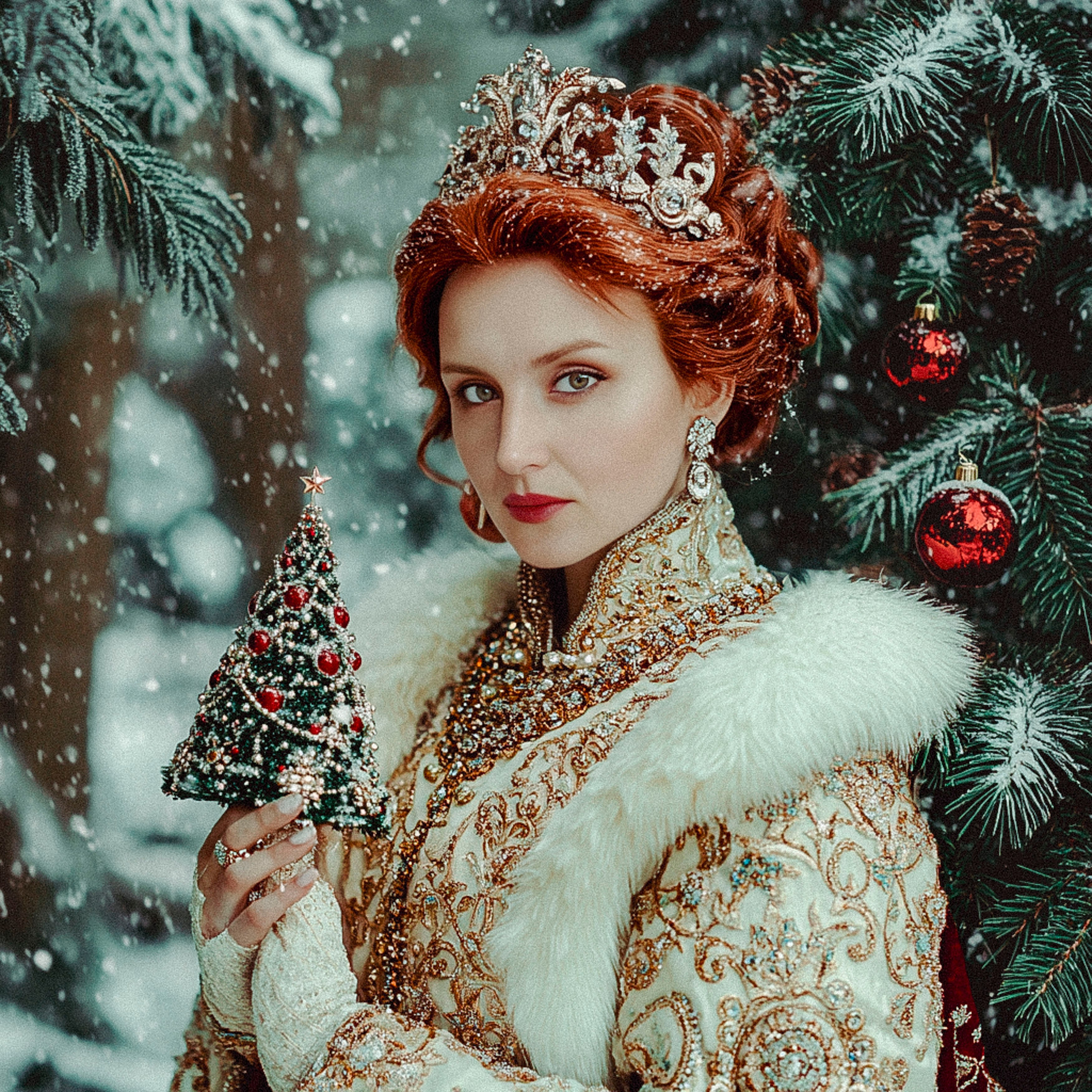 Нейрофотосессия для себя. Новогоднее настроение.