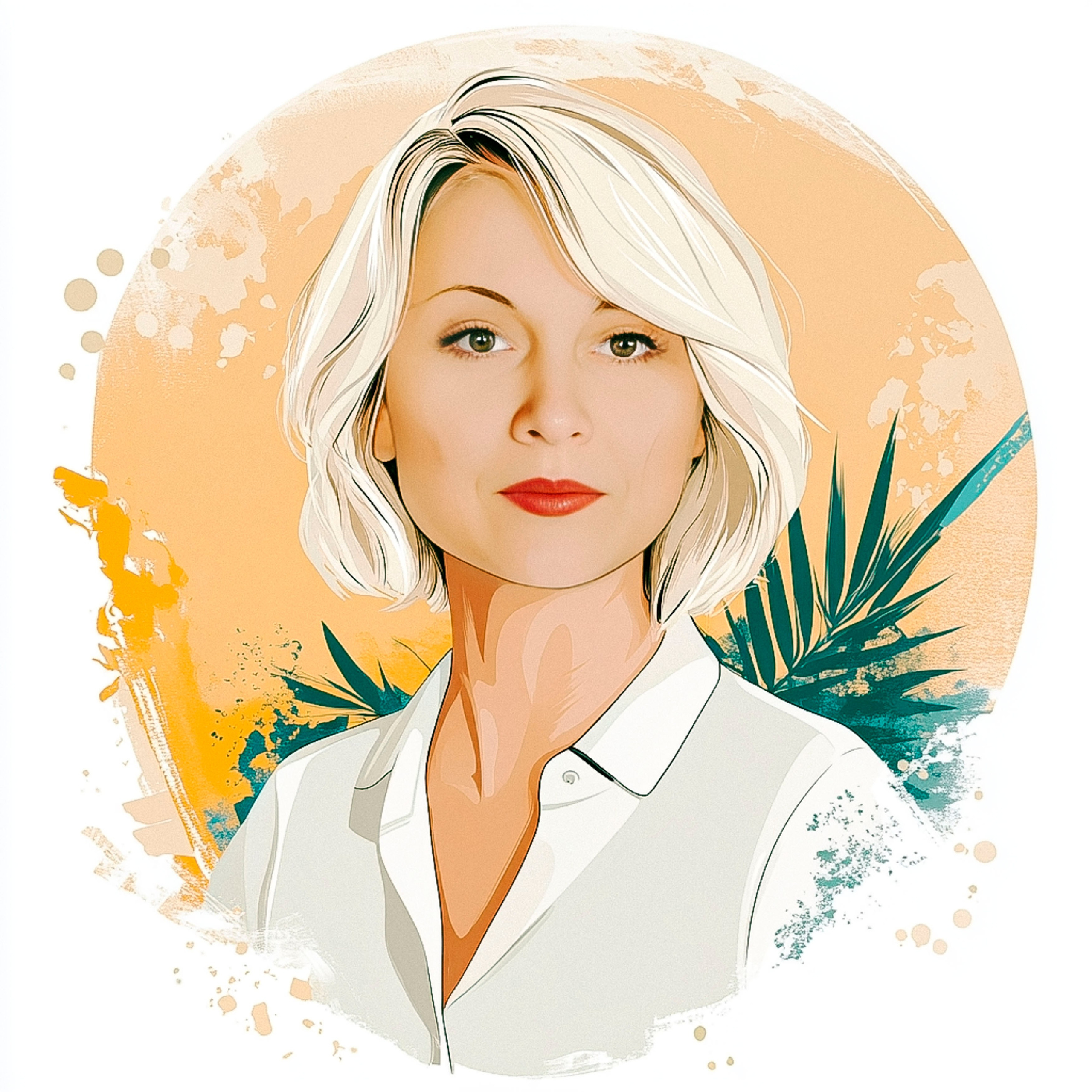 Нейрофотосессия для Валентины. Аватарка для психолога/энергопрактика.