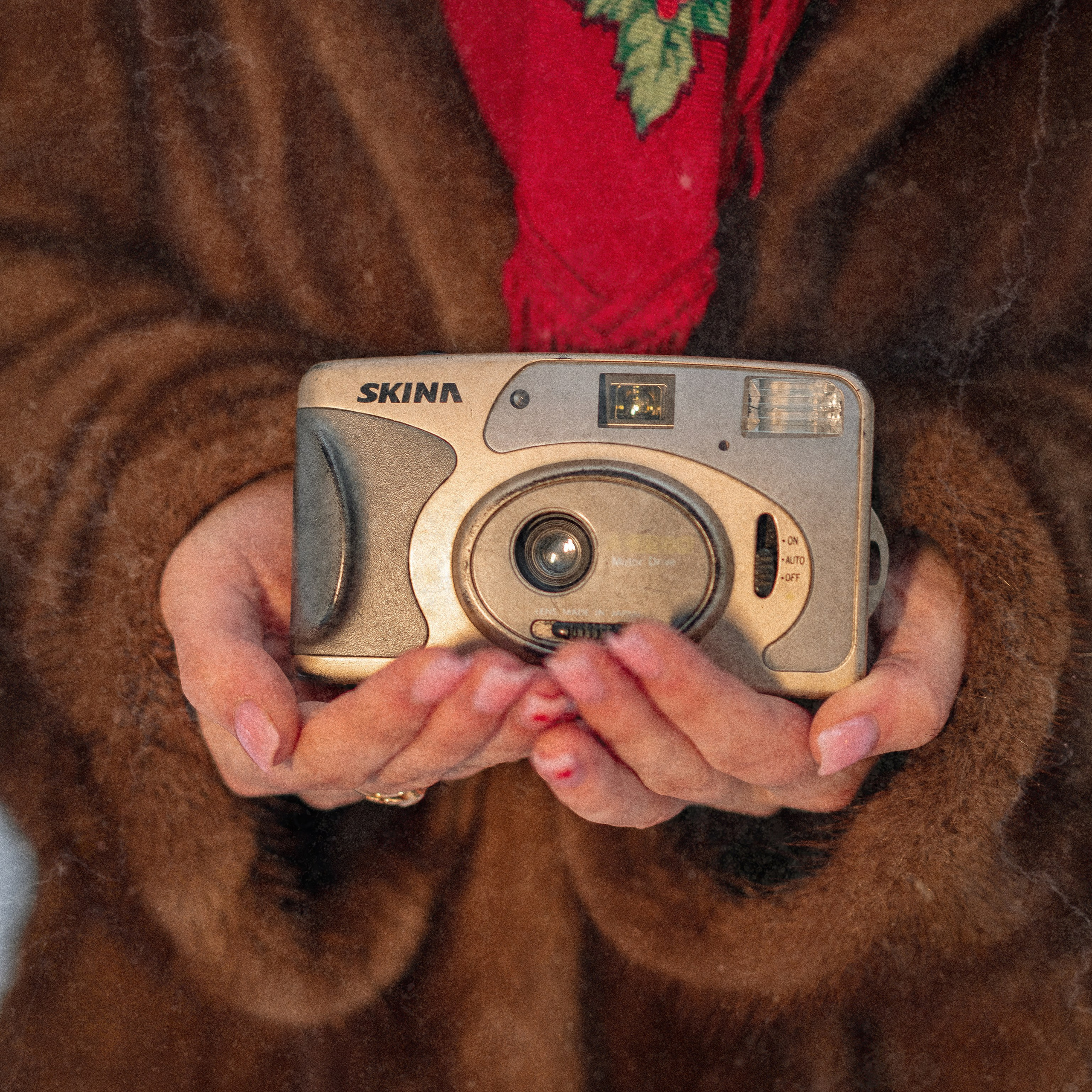 Ольга — фотосессия в зимнем стиле