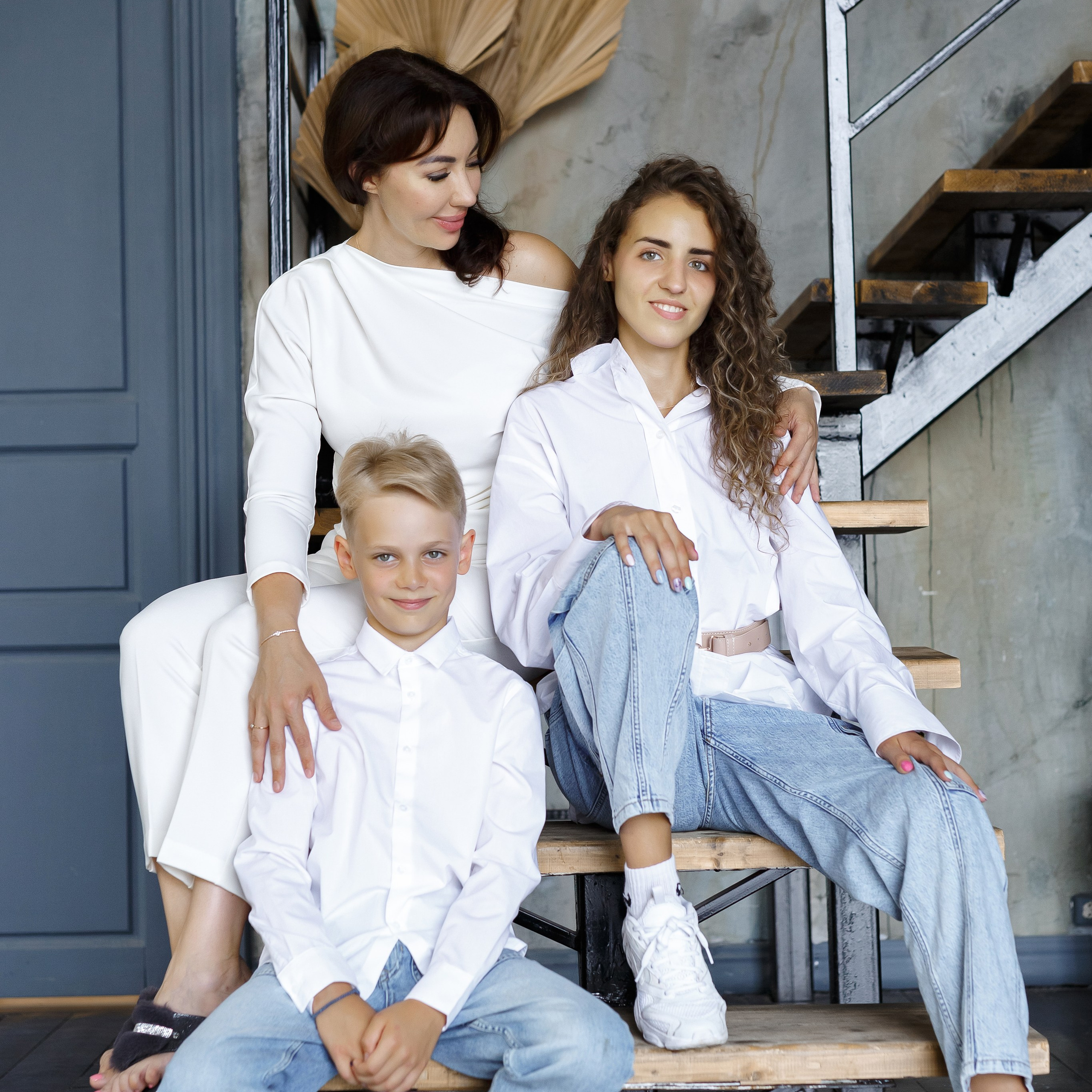 Наталья и дети