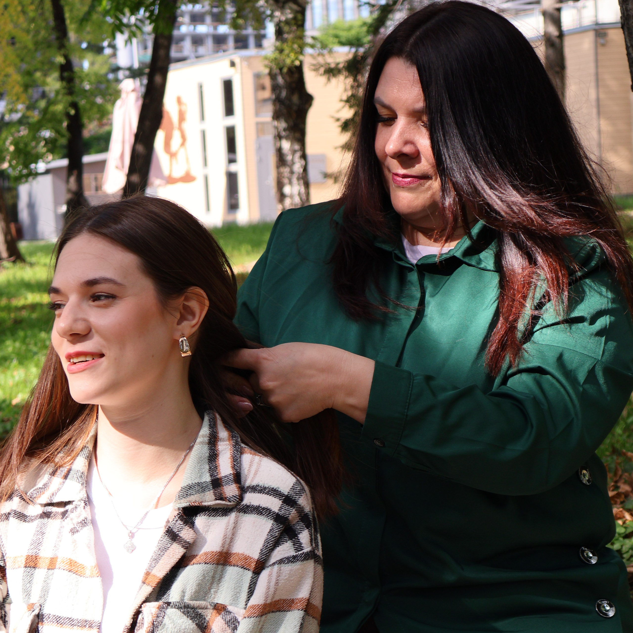 Осенний пикник мамы и дочери. Фотограф АНАСТАСИЯ ПЛАТОВА