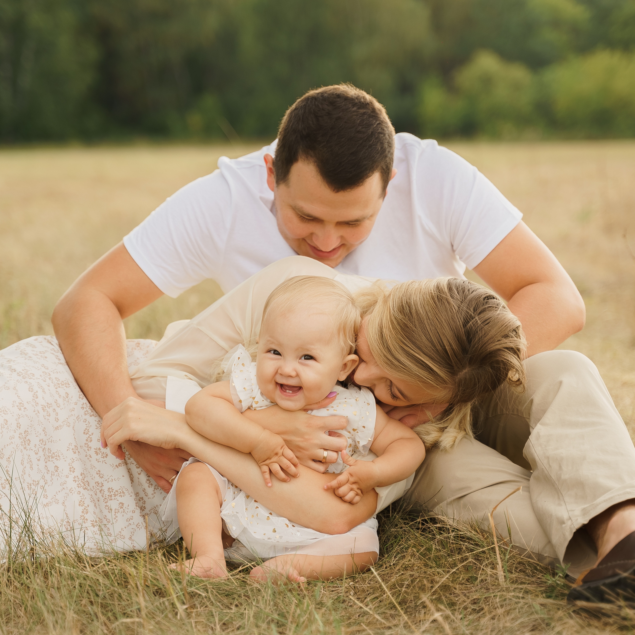 Алина, Динар и Амелька