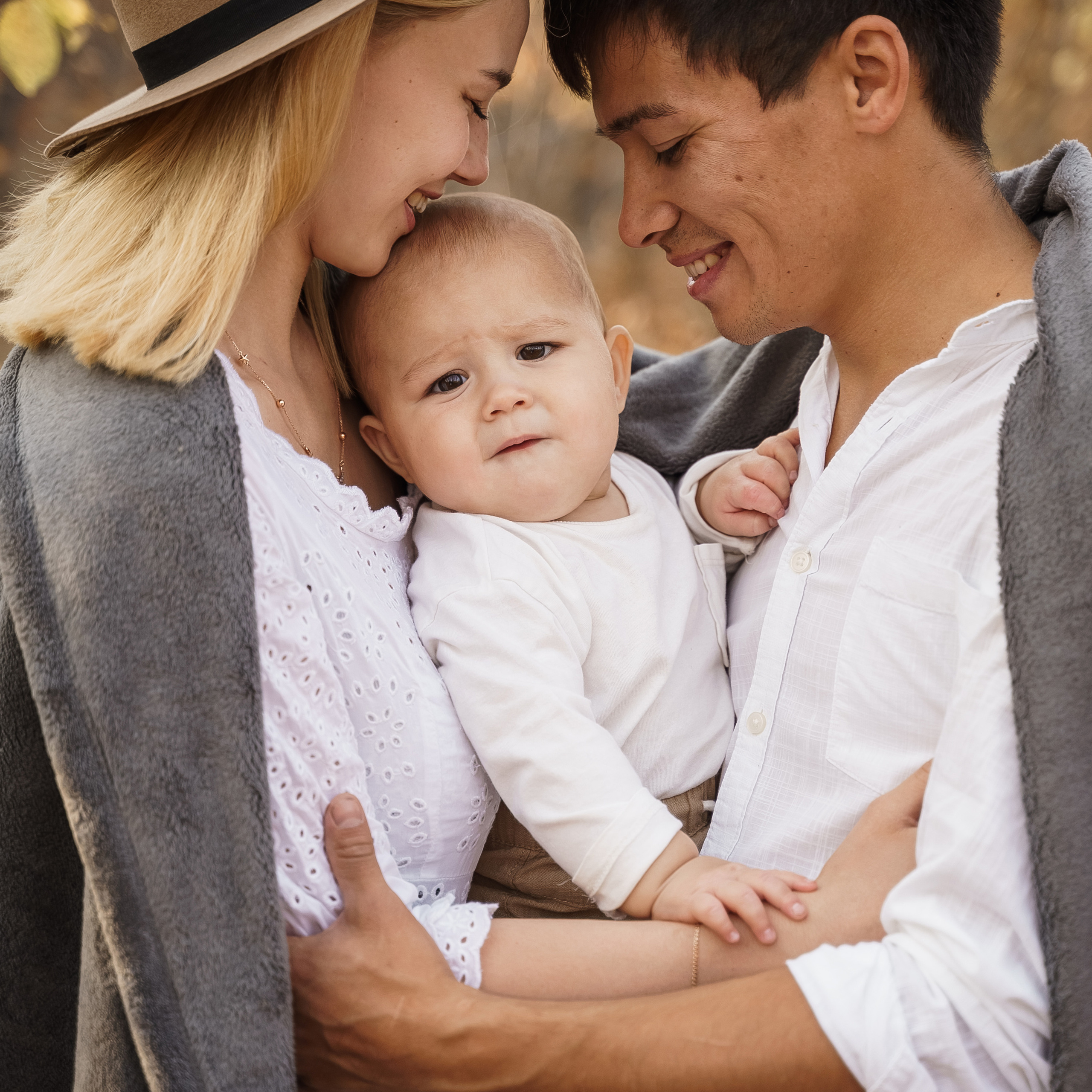 Настя, Данил и Денислам