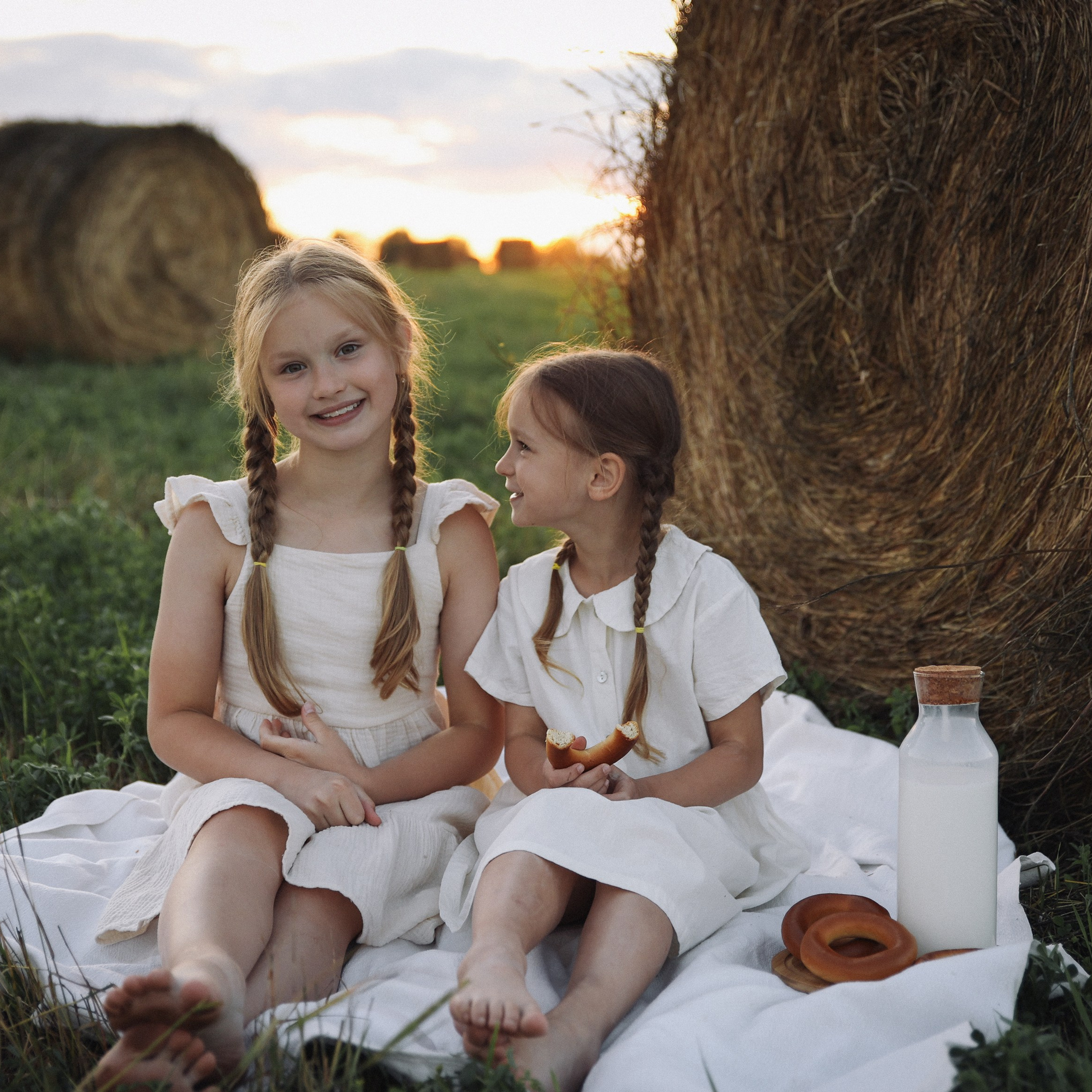 Баранки с молоком