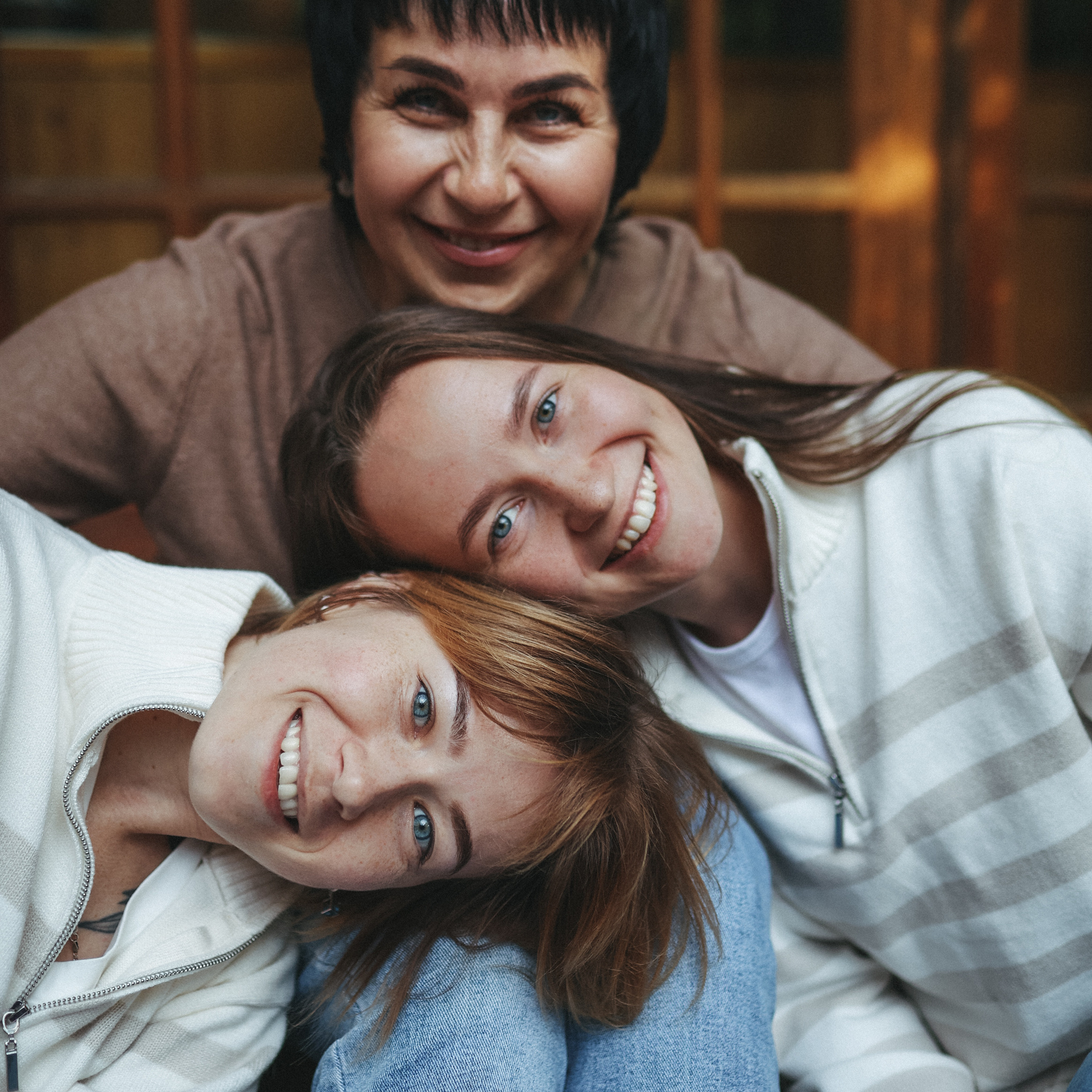 Ольга и дочки