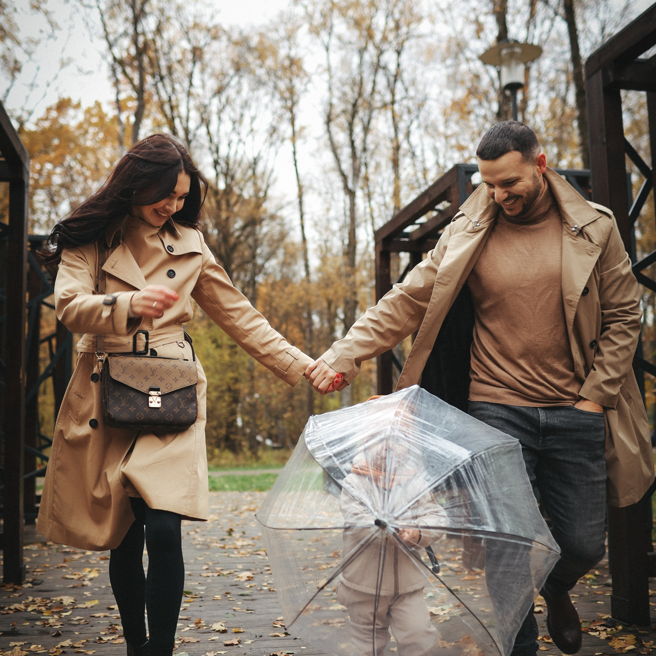 Настя, Олег и маленький Габи