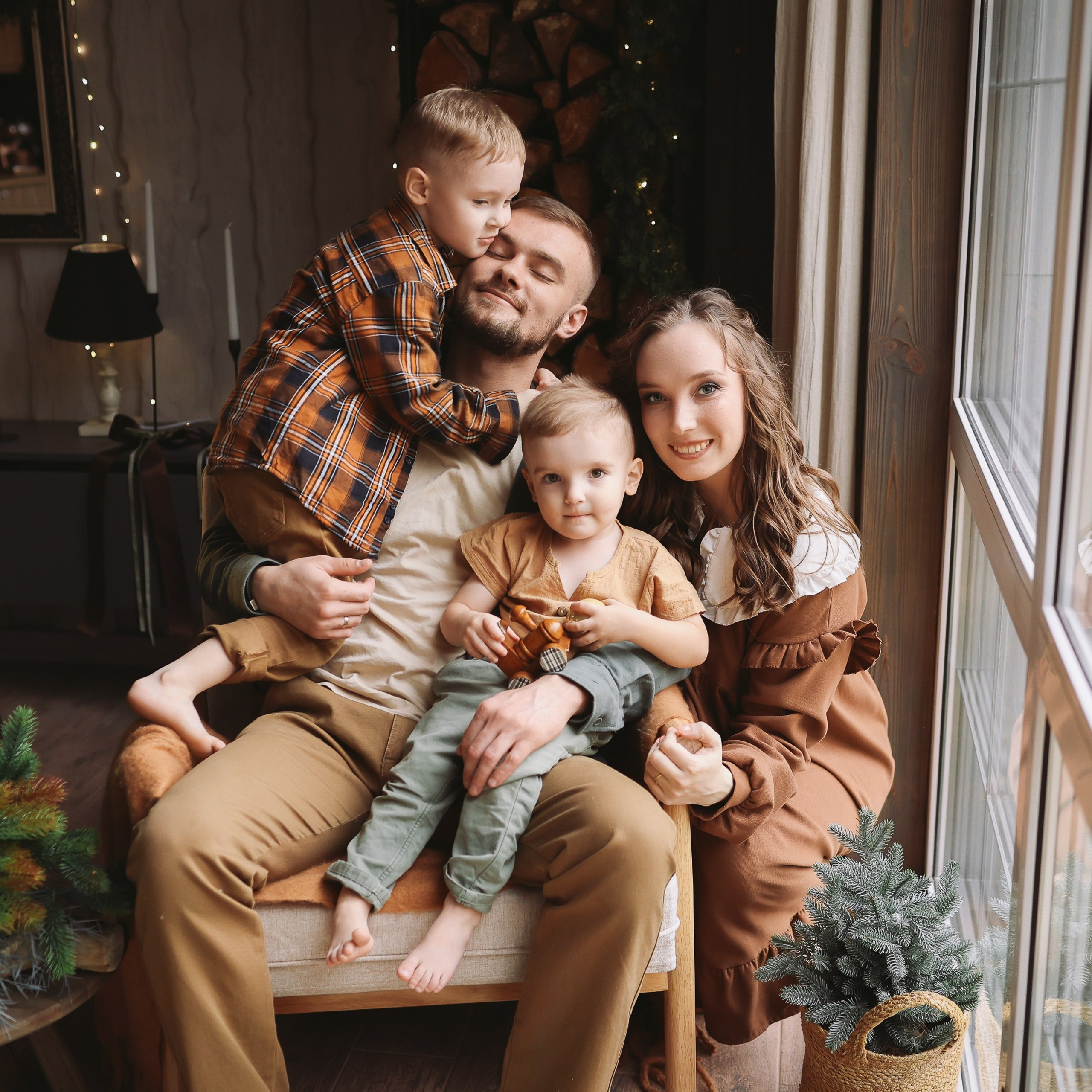 Полина Роман Илюша и Дёма