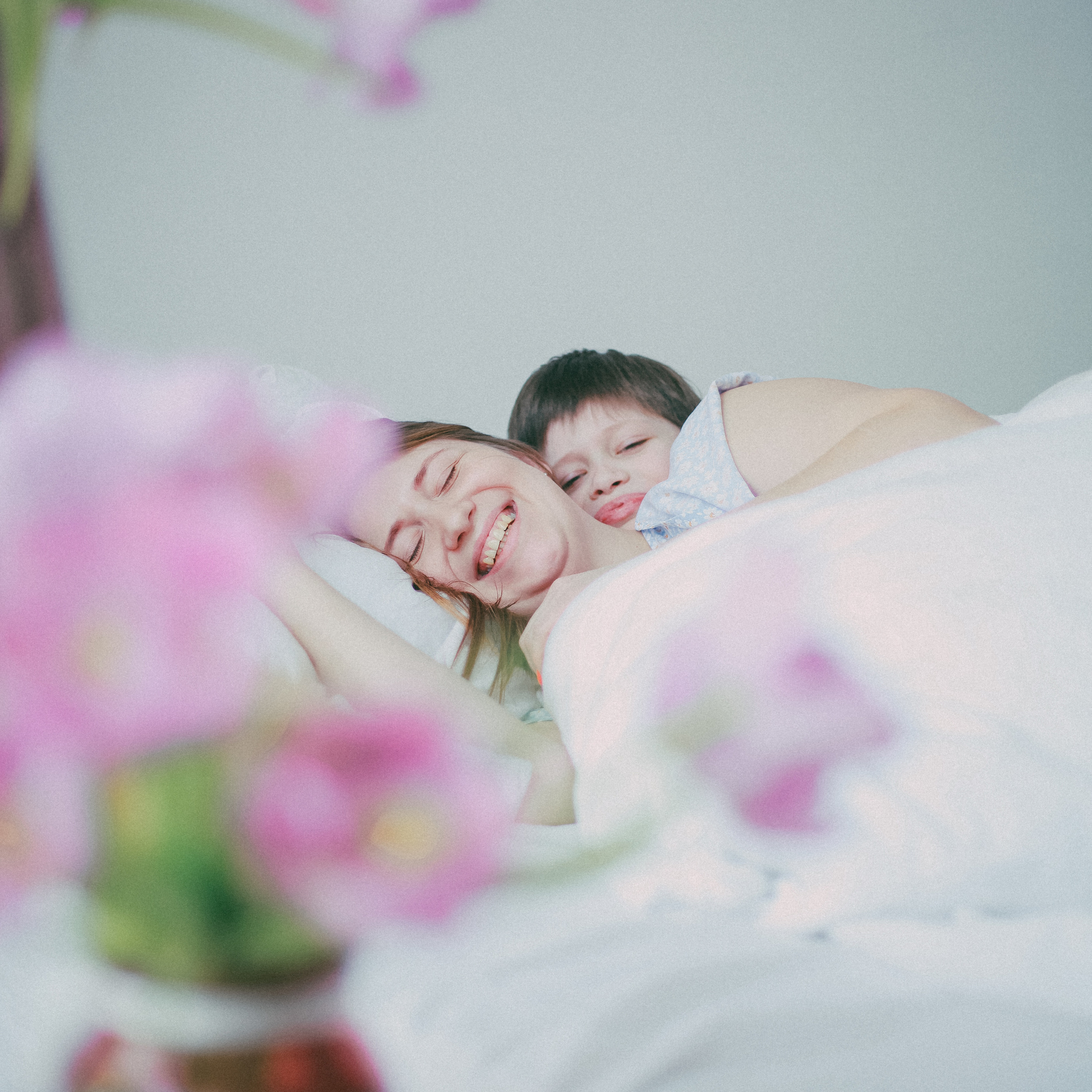 Юля с детками