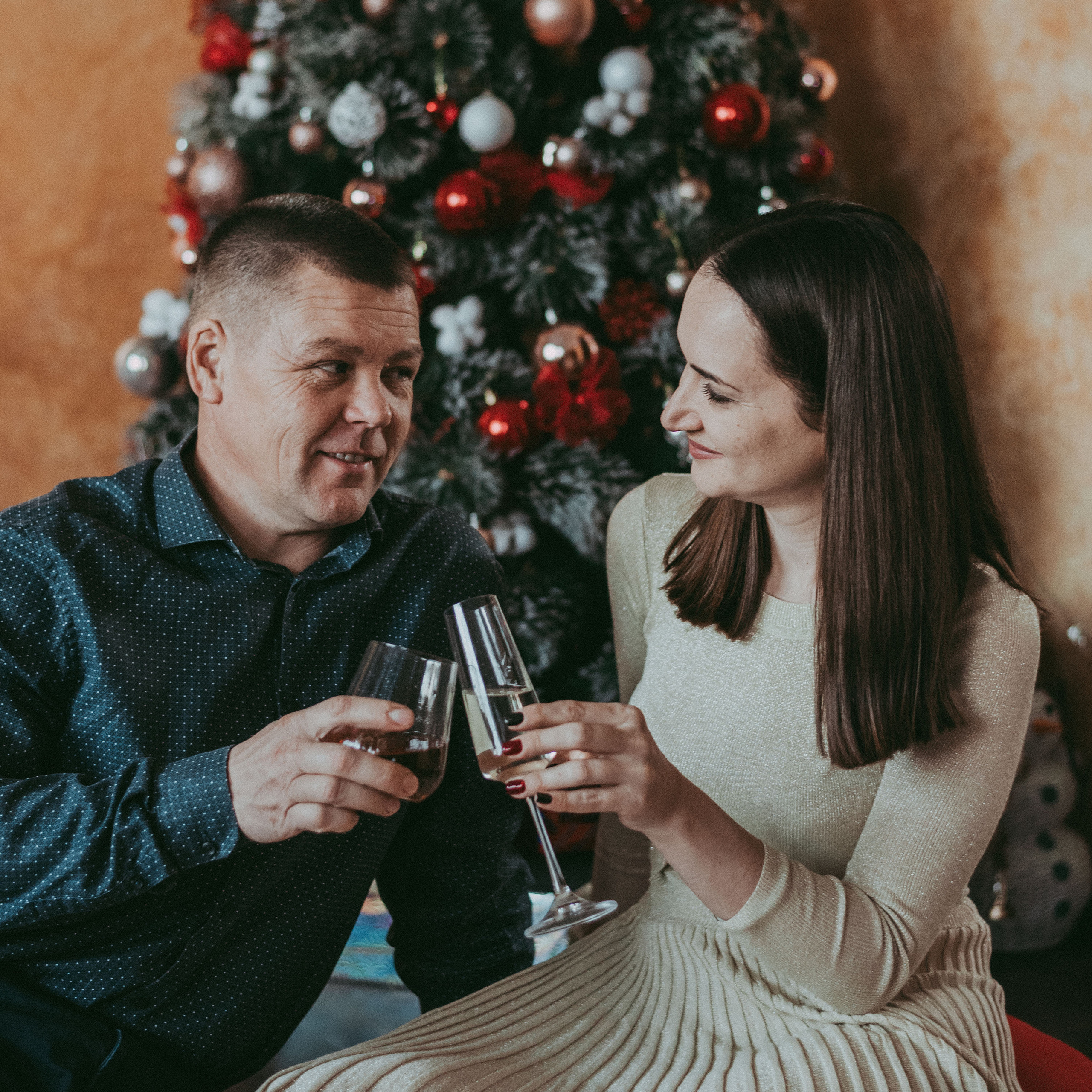 Семейная фотосессия новогодняя. Фотограф в Сочи — Маргарита Поганова