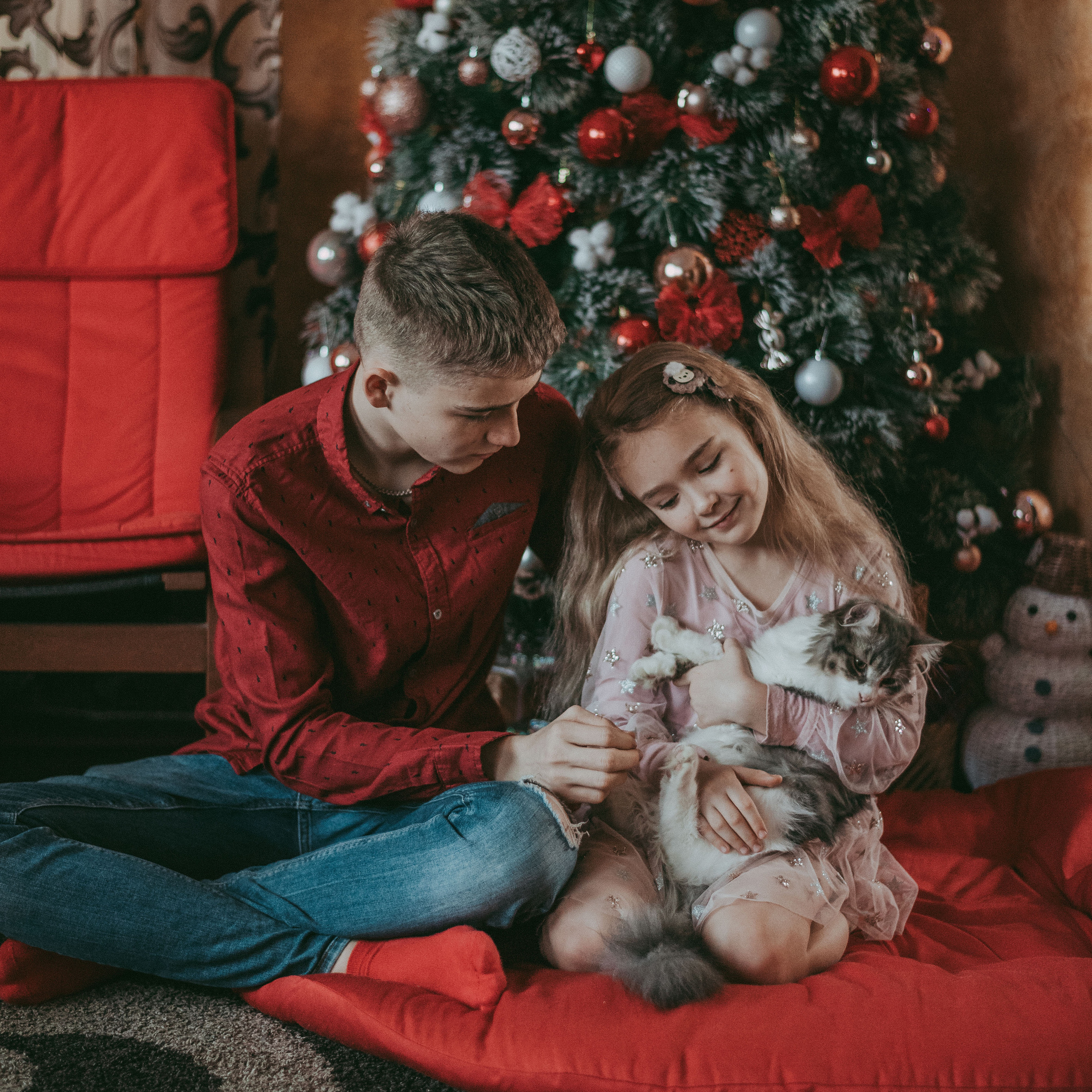 Семейная фотосессия новогодняя. Фотограф в Сочи — Маргарита Поганова