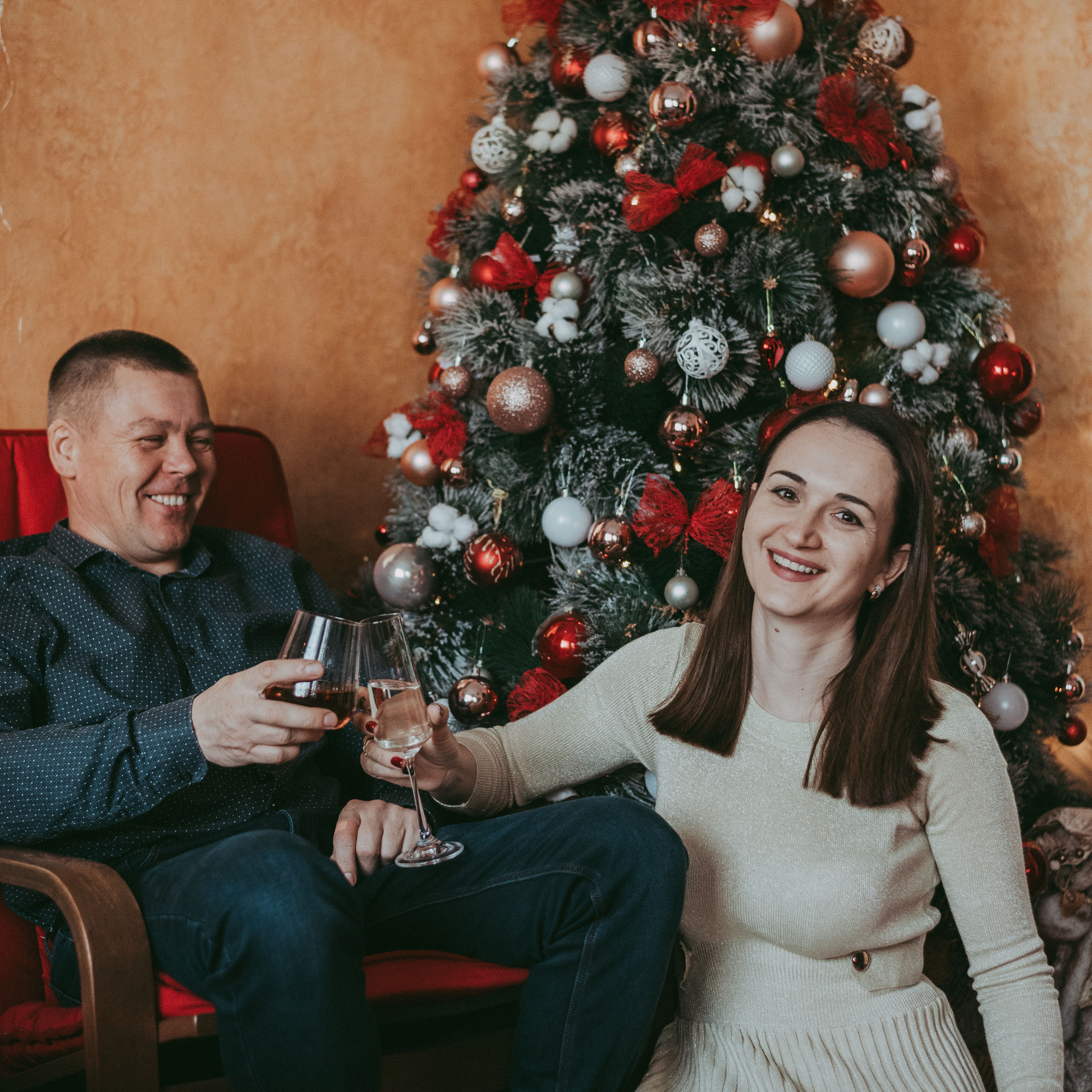 Семейная фотосессия новогодняя. Фотограф в Сочи — Маргарита Поганова