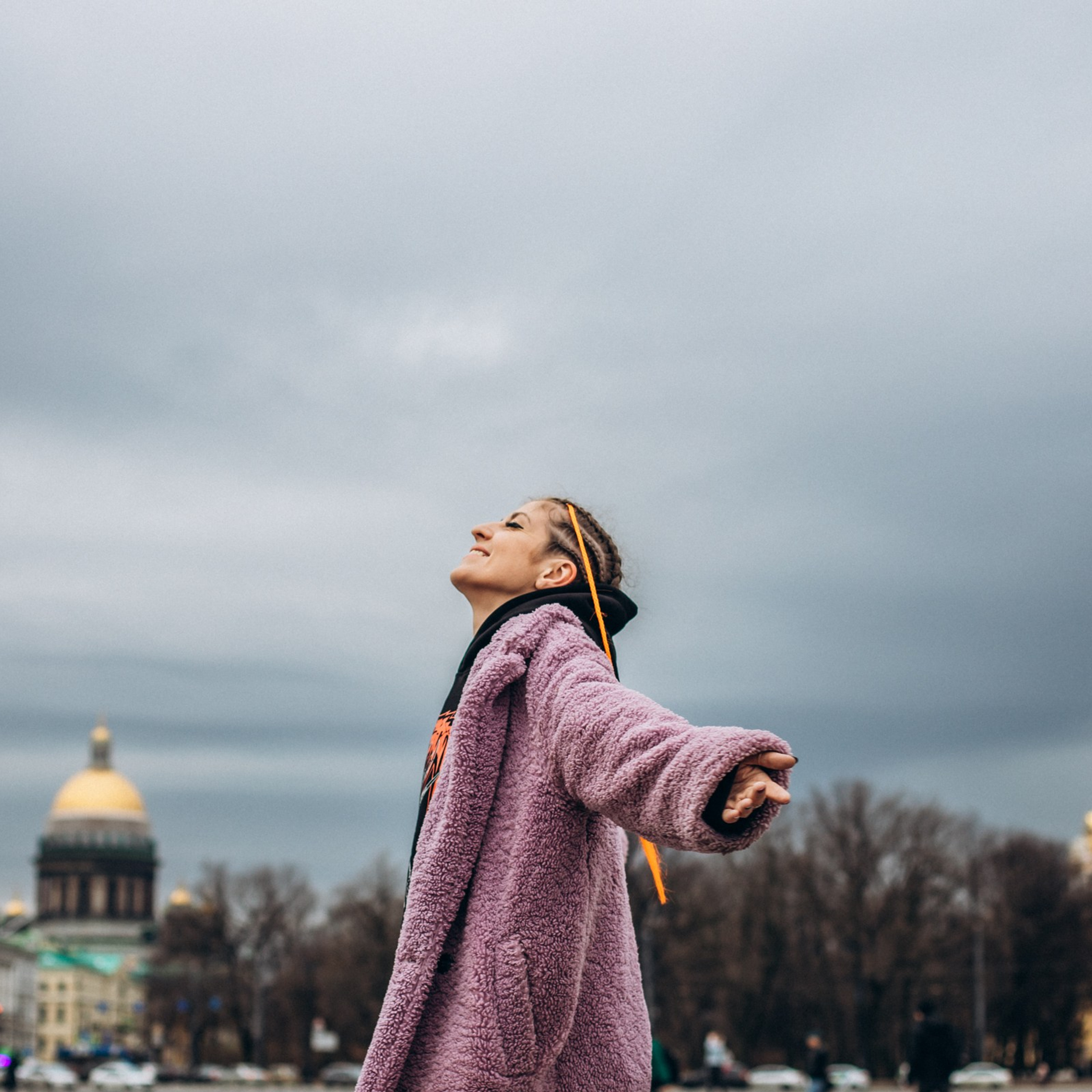 Лиза в апреле