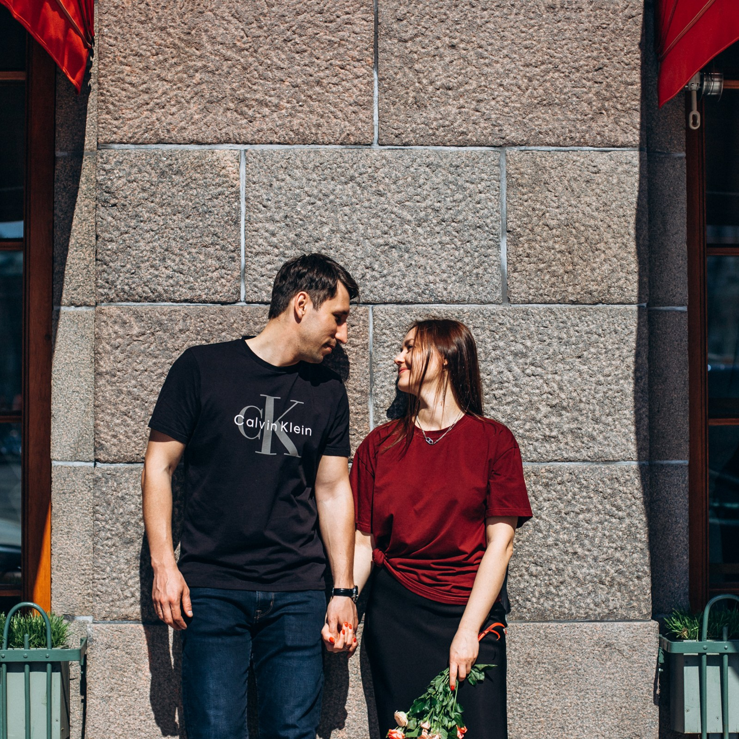 Сергей и Александра в мае