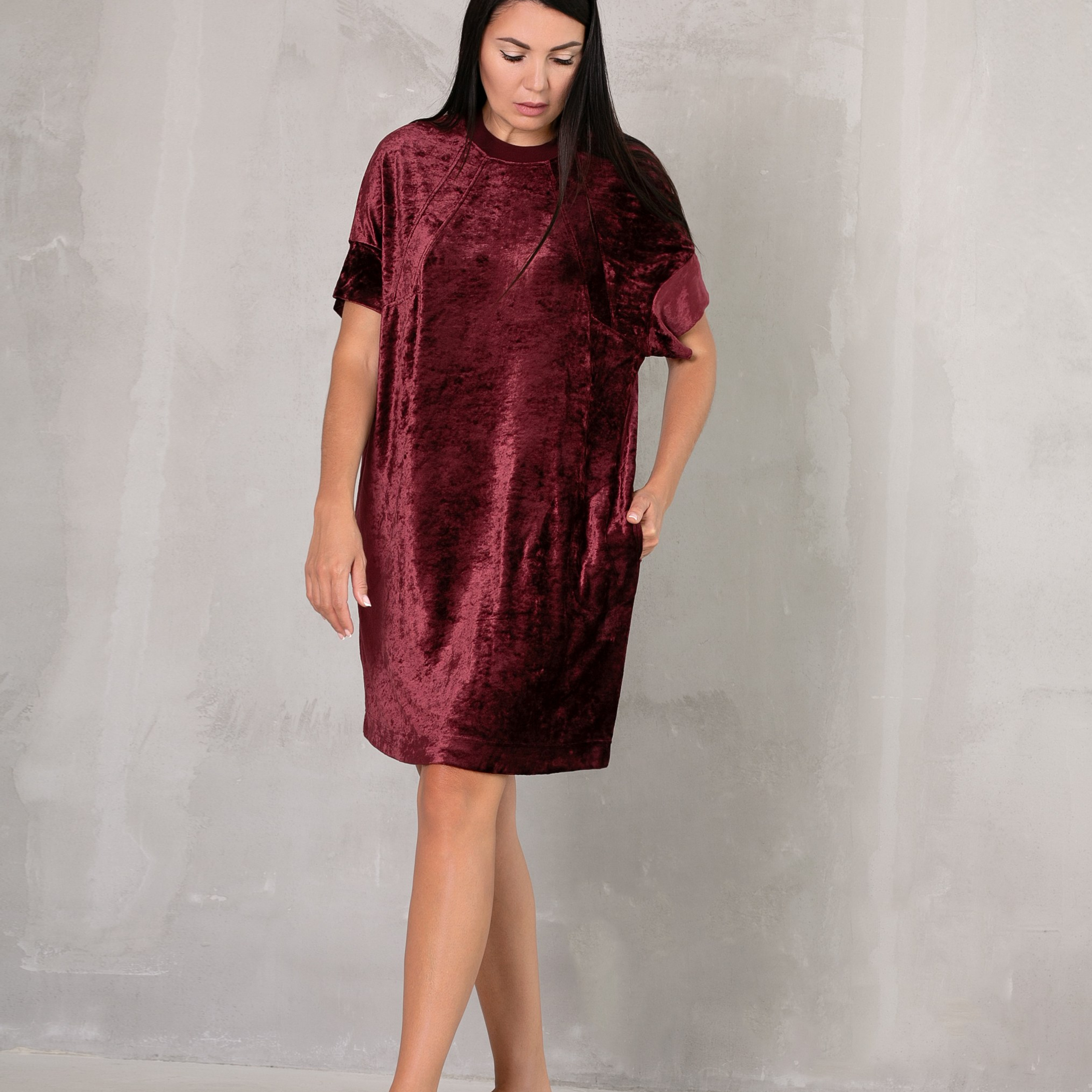 Платье MARSALA 1539 T. PIKANTO-Бренд женской одежды