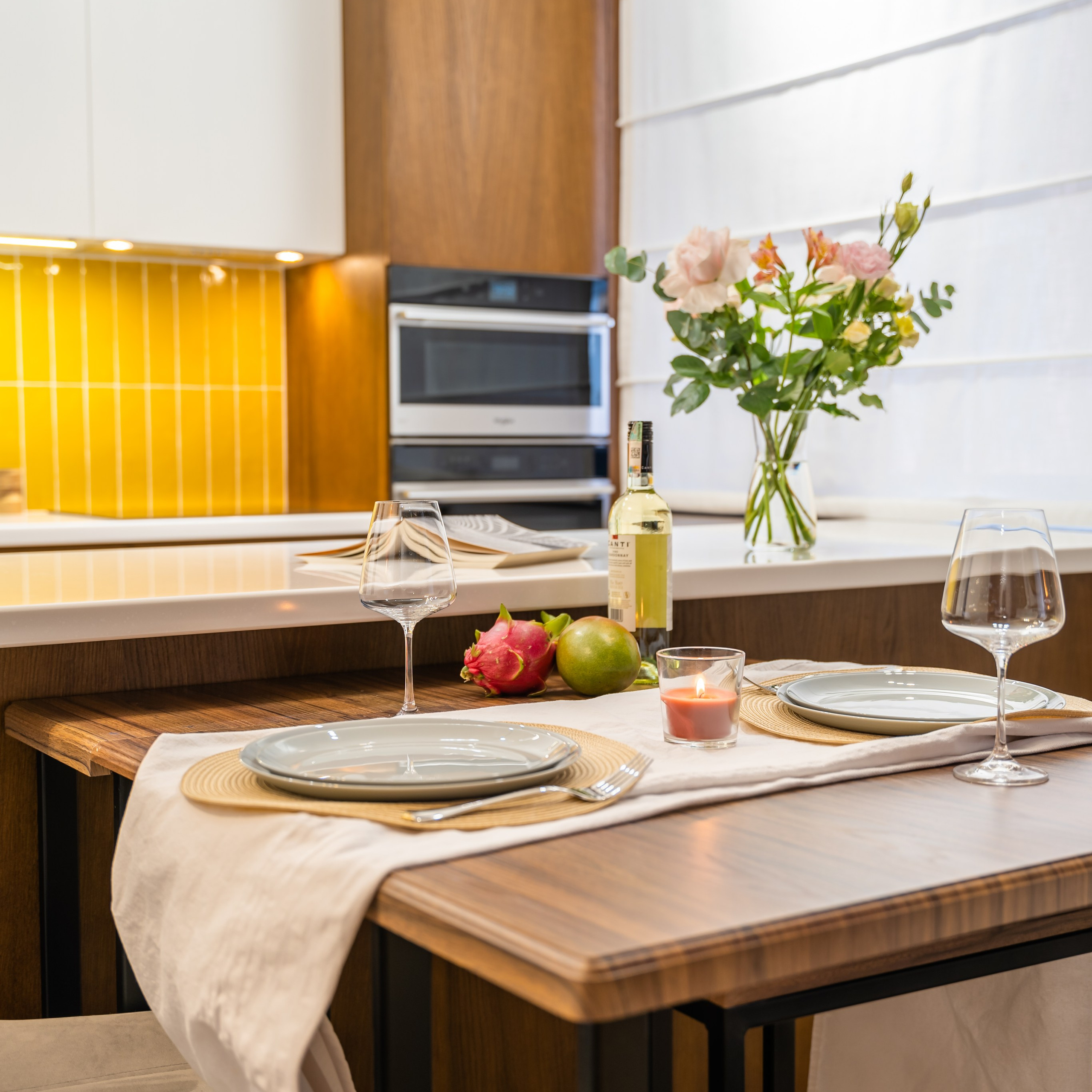 Алматы, Bureau2×2 — реализованный дизайн-проект квартиры, апрель 2023