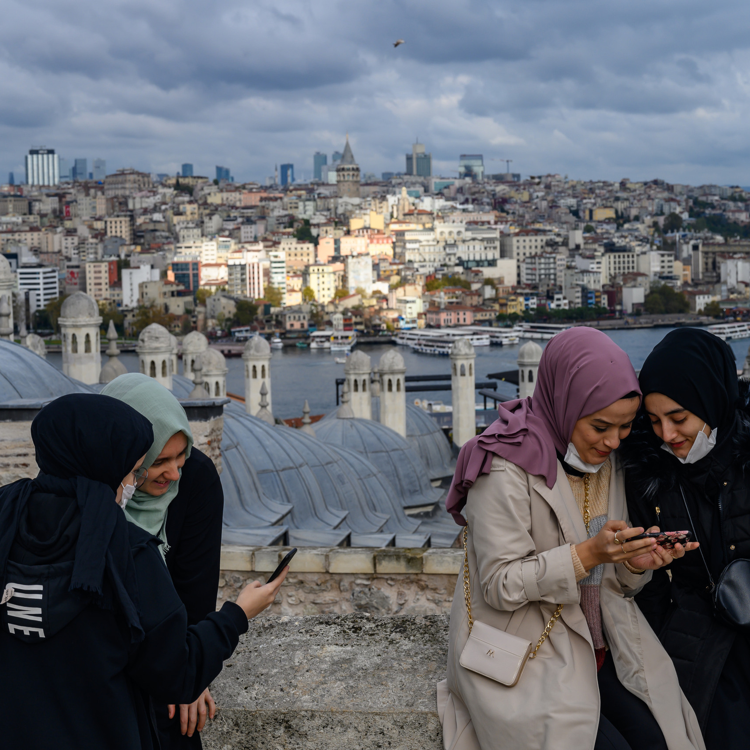 Rainy Istanbul, Turkey, 2019