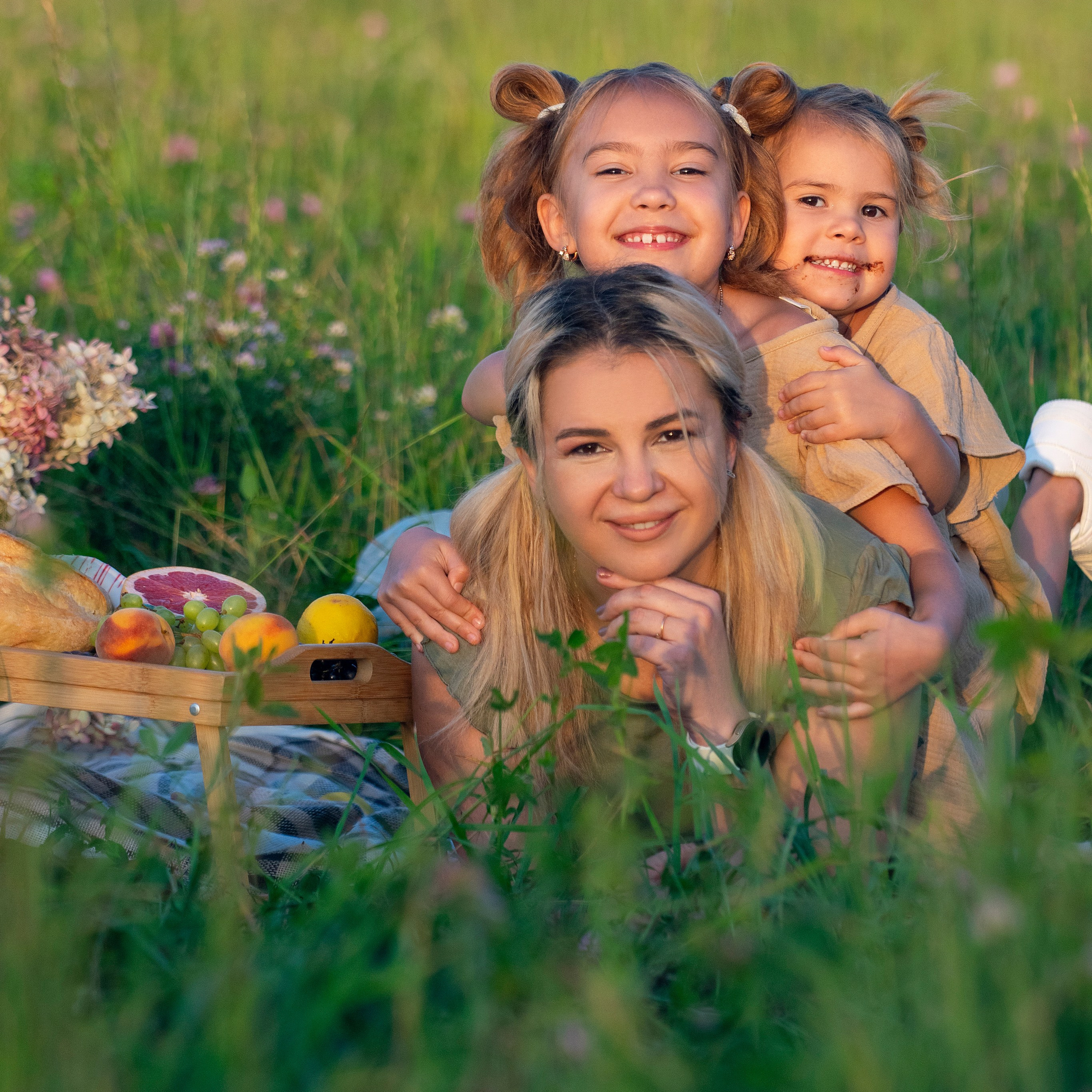 Семейная летняя фотосессия