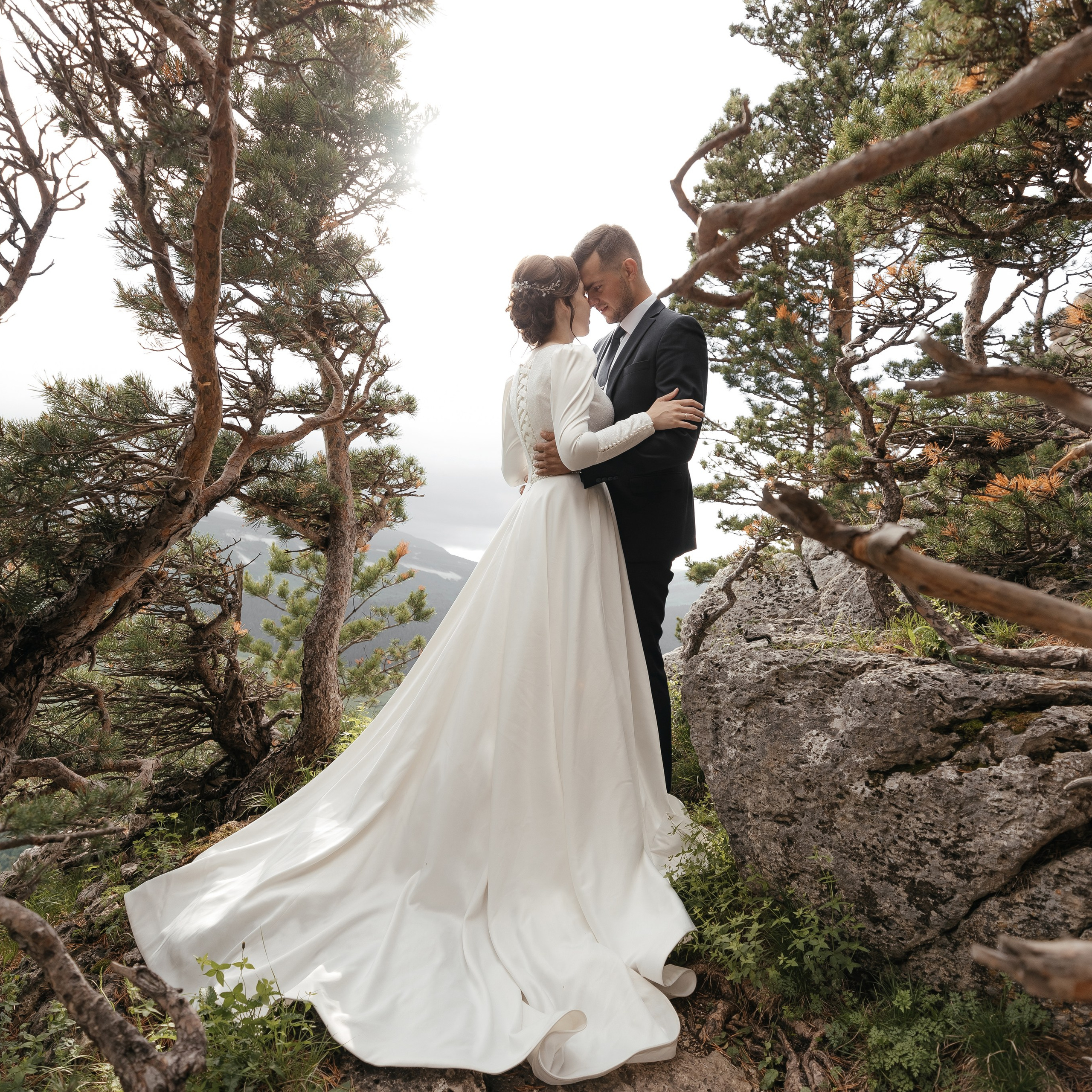 Максим и Виктория на плато Лаго-Наки