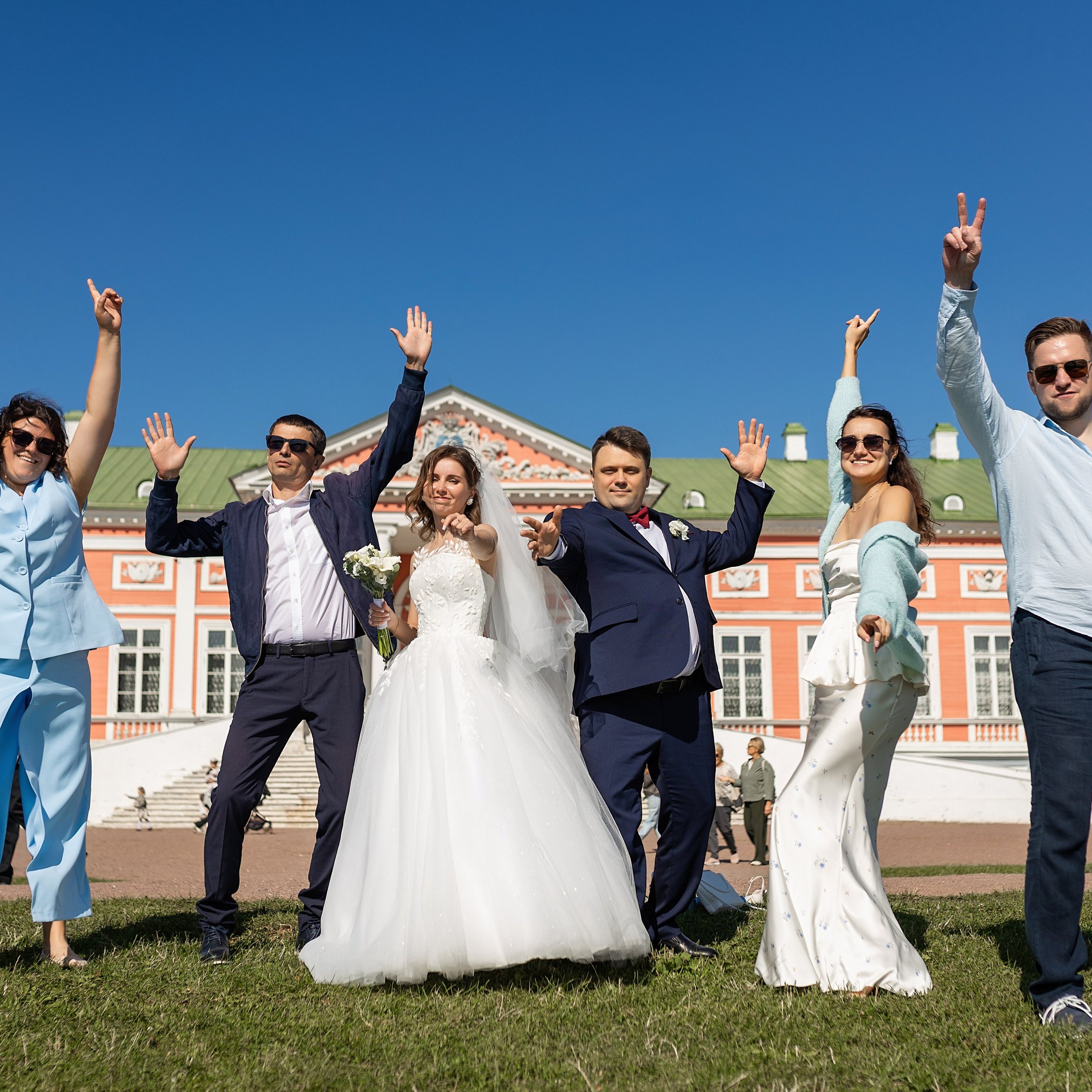 Свадебная фотосессия в&nbsp;парке Кусково