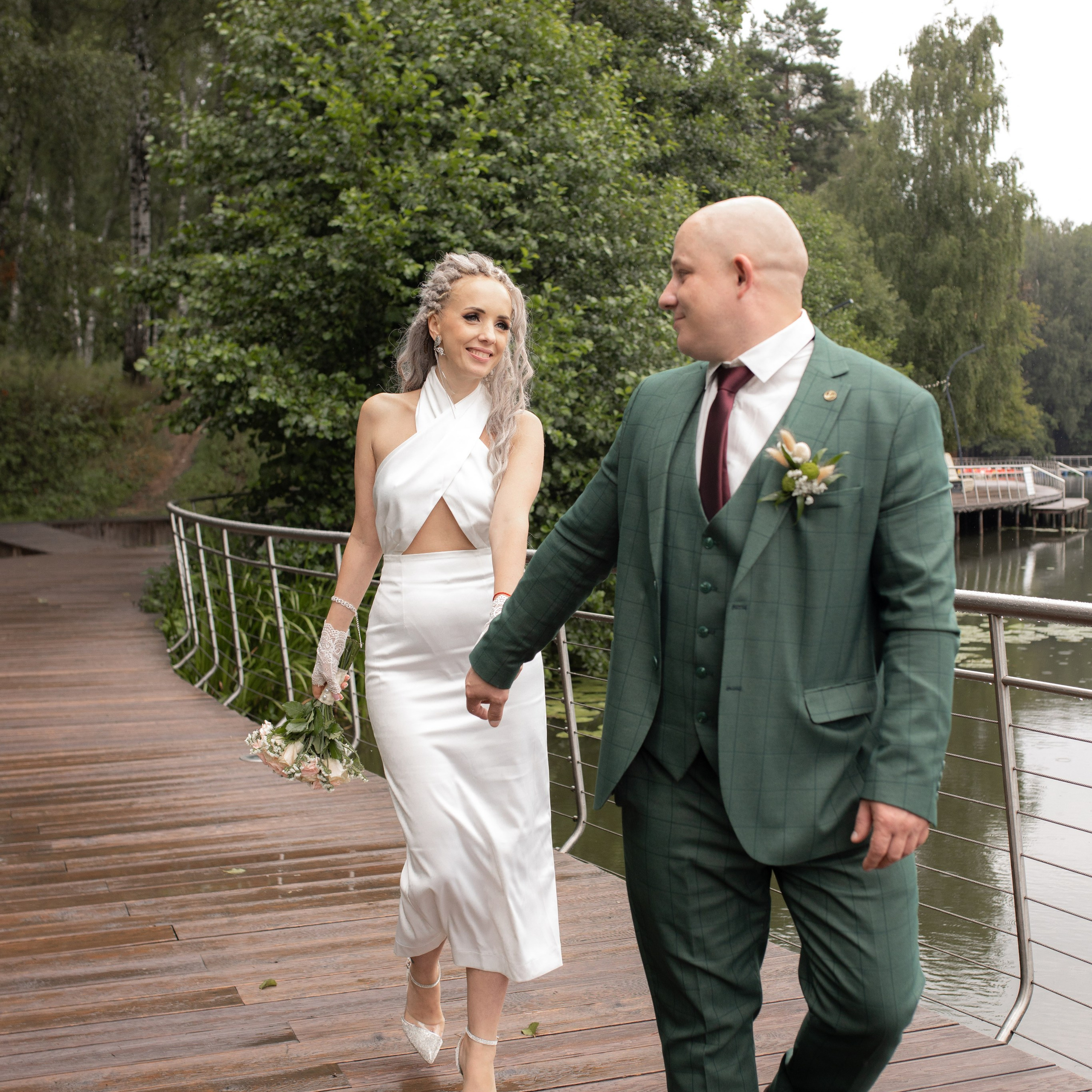 Выездная регистрация в парке Пехорка