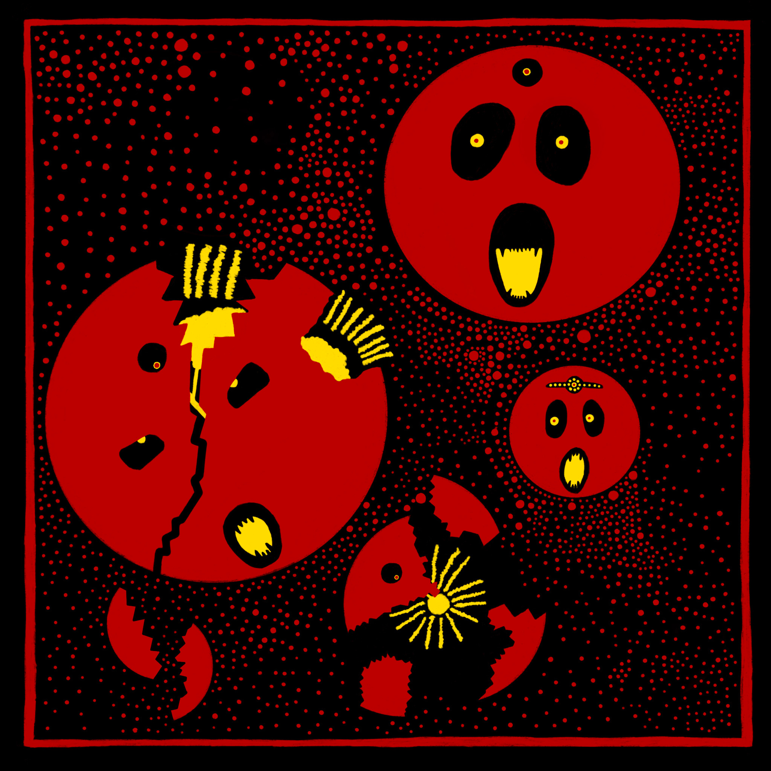 Red Dark Space/Красный Тёмный Космос №1