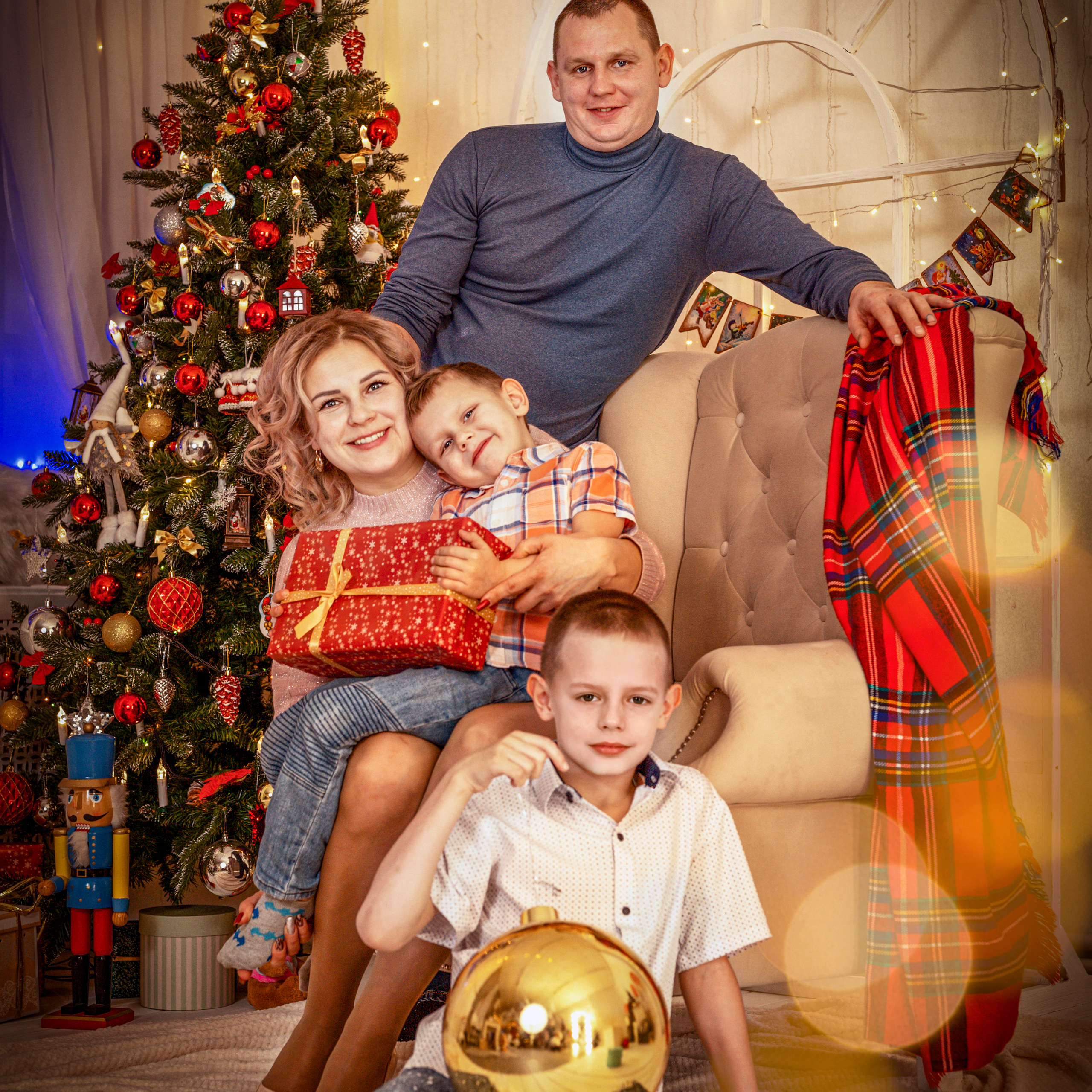 Екатерина и семья