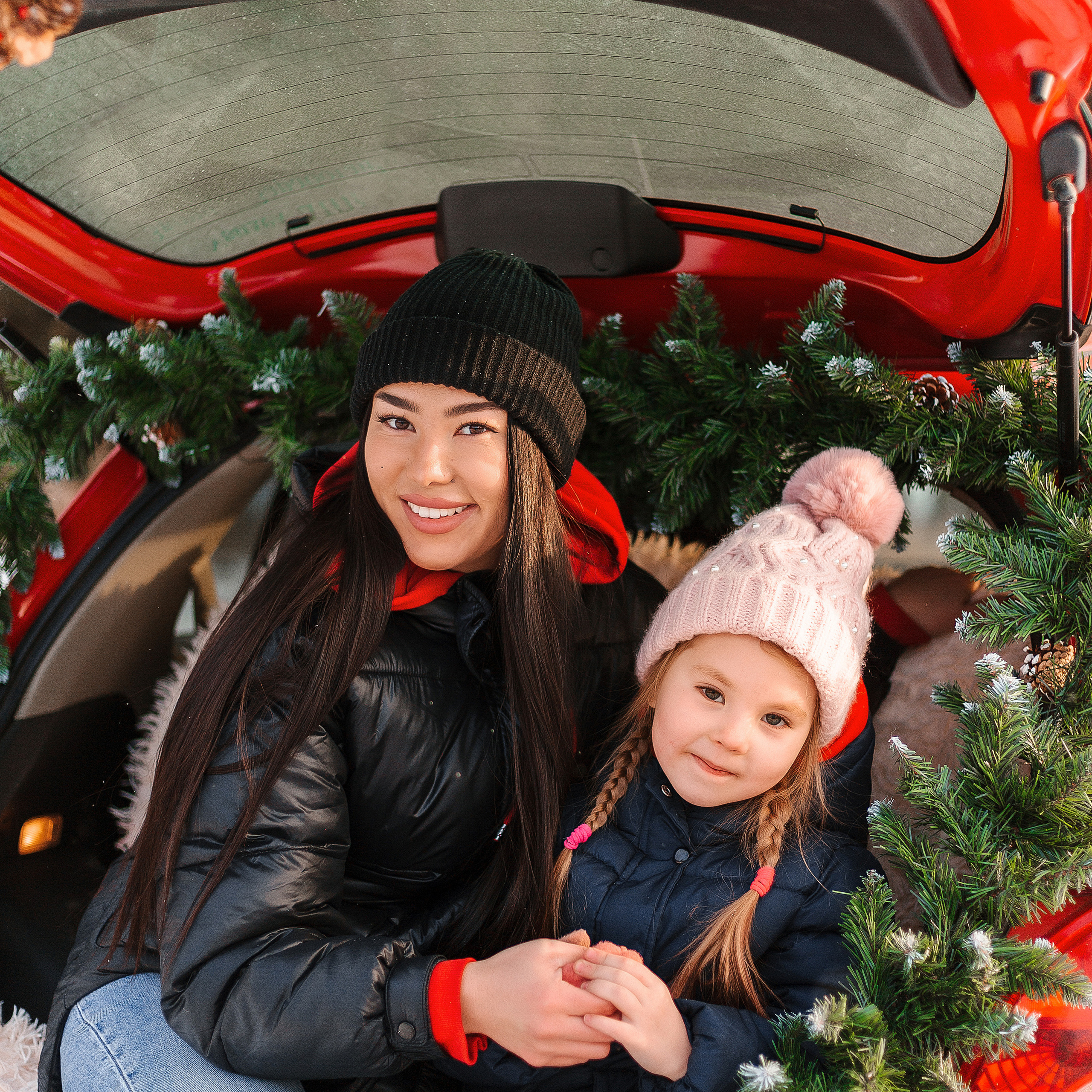 Надежда с дочкой Евой