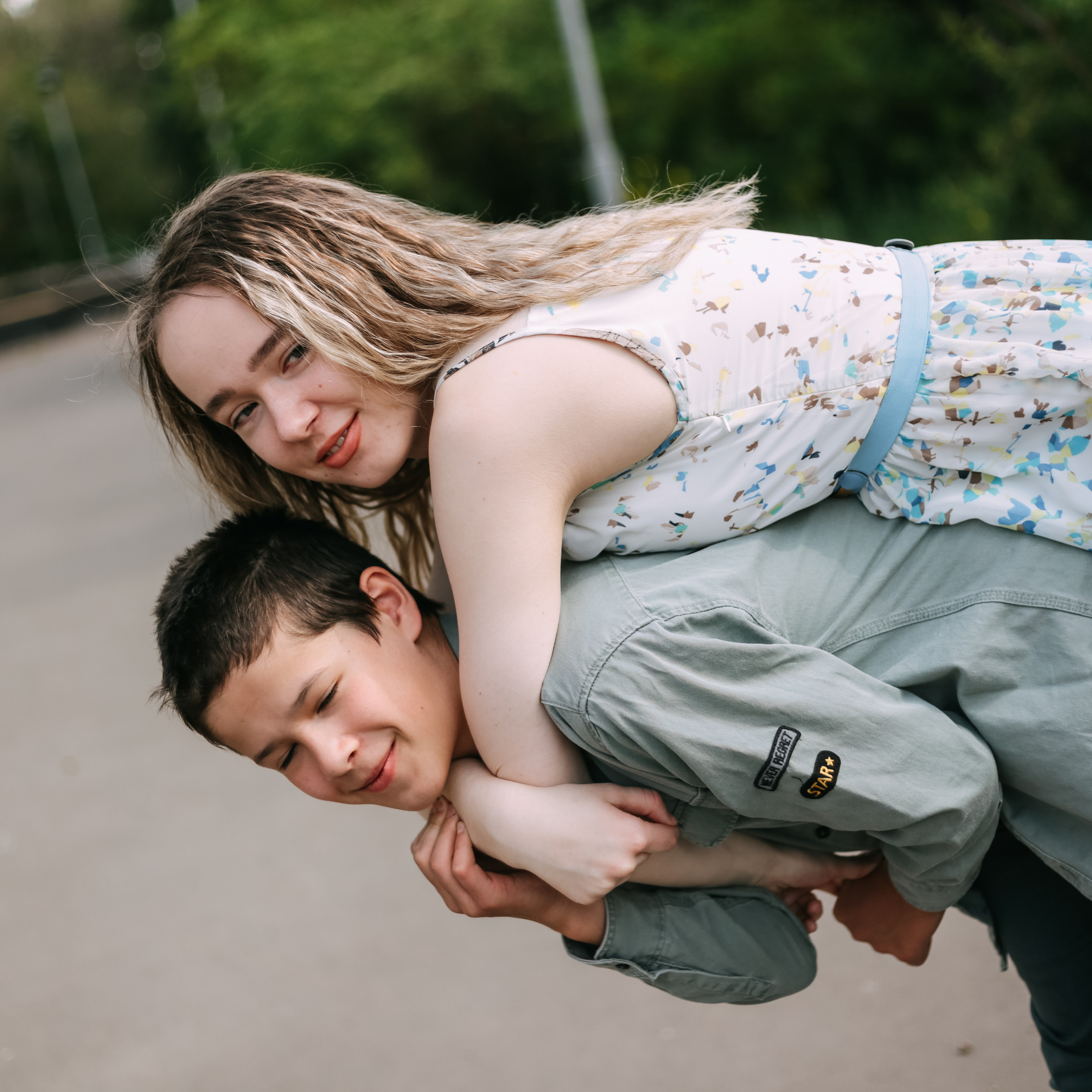 Валентина и Степан (сестра и брат)