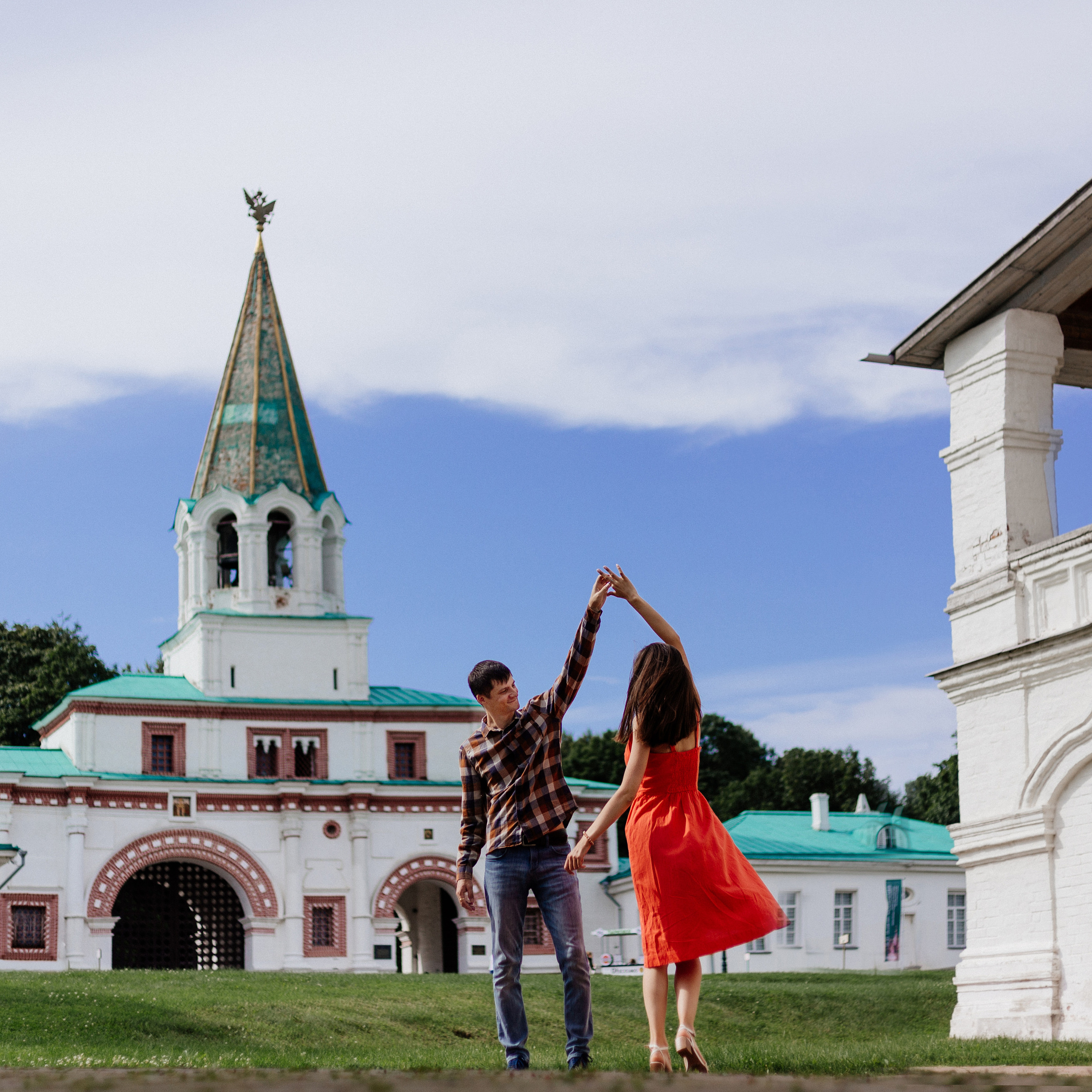 Коломенское. Москва. Наталья и Павел