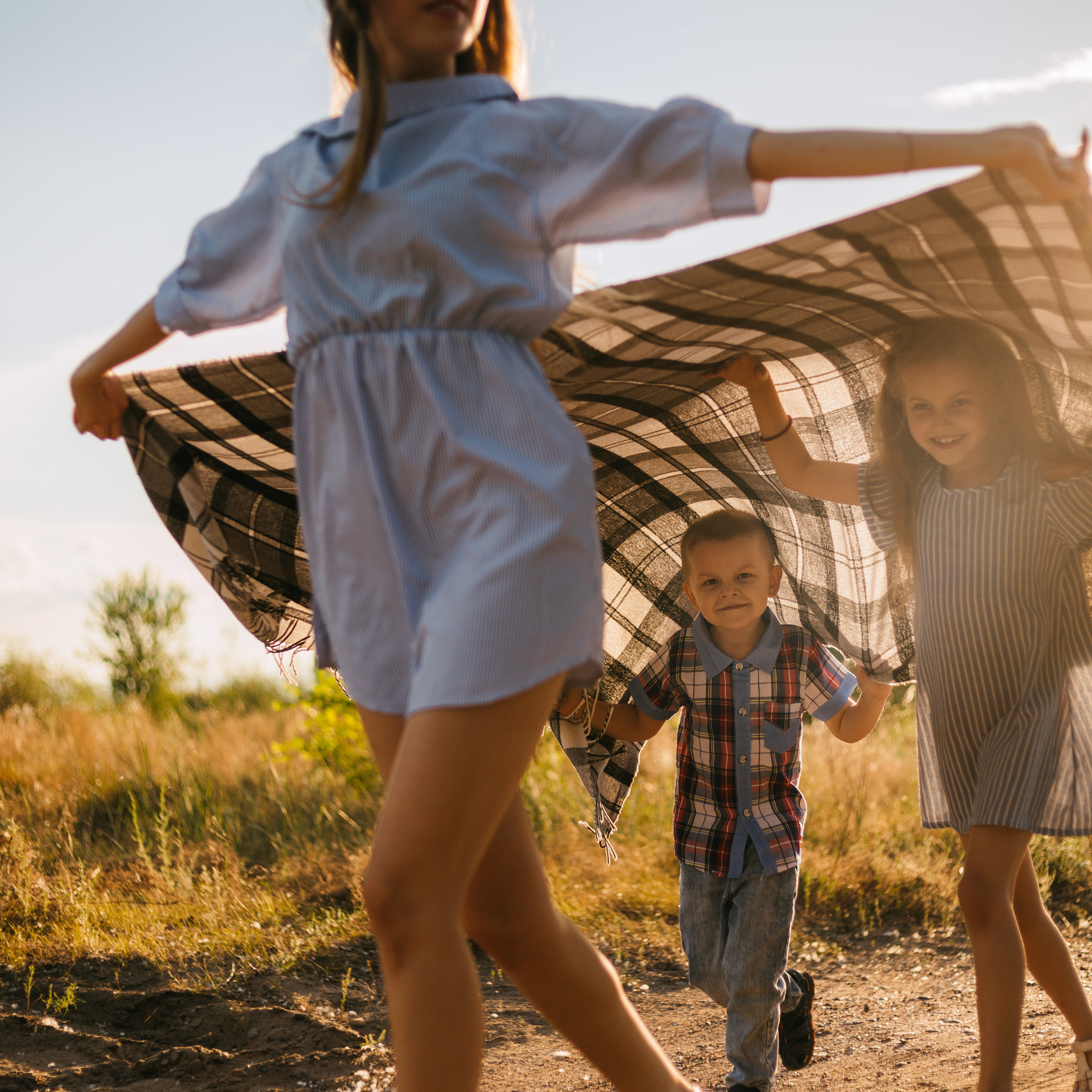 Ольга и дети