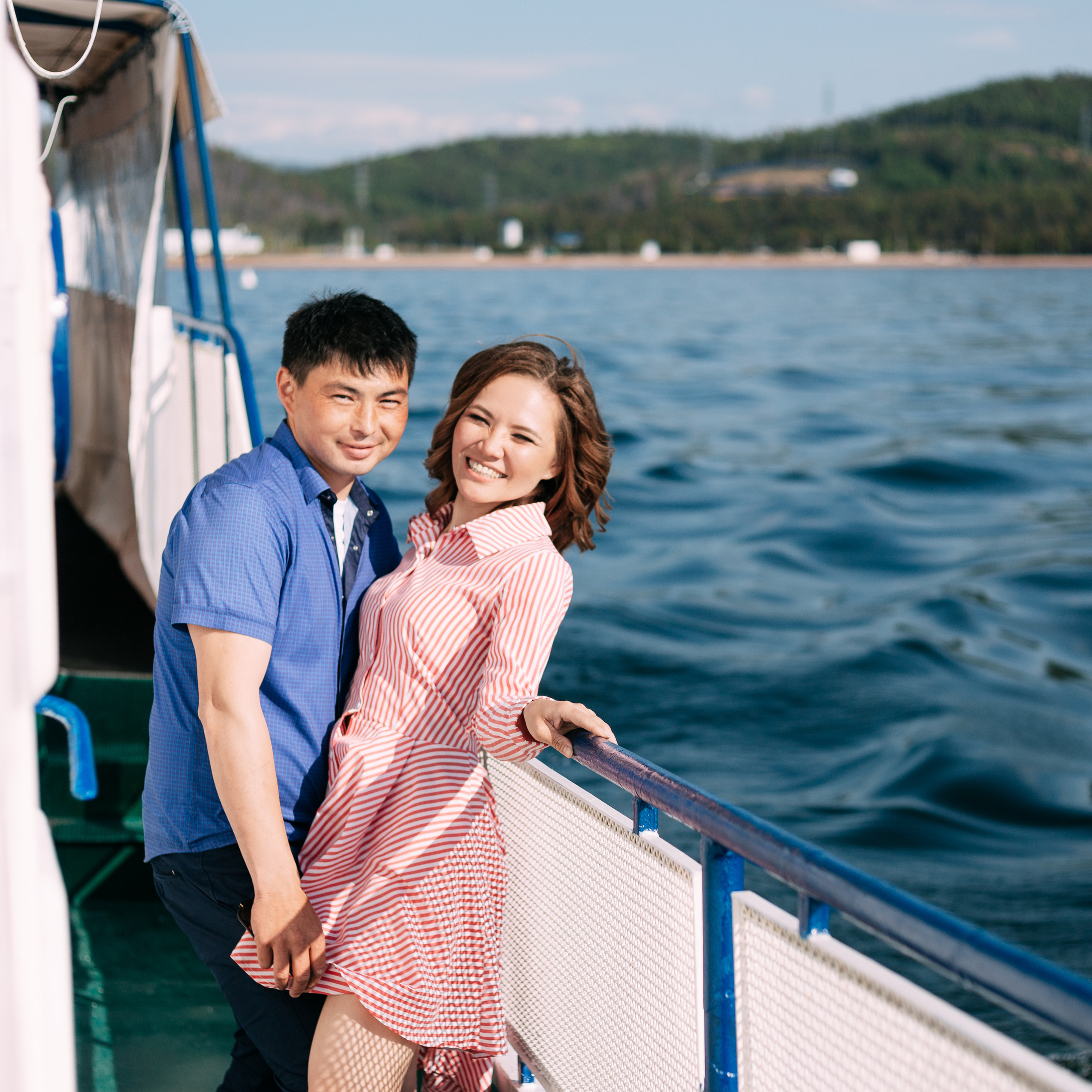 Байкал. Елена и Тумэн