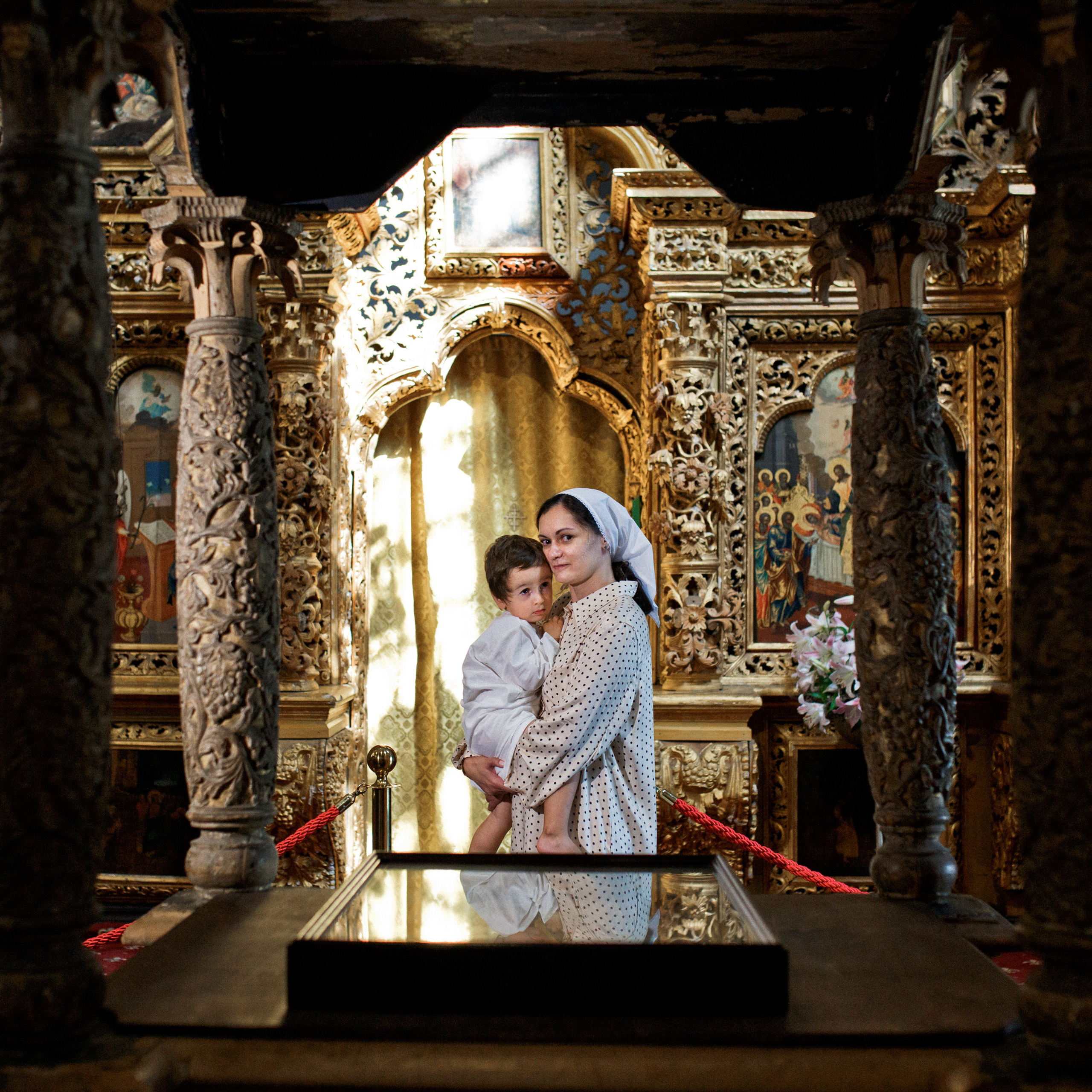 Крещение Артемия и Марии