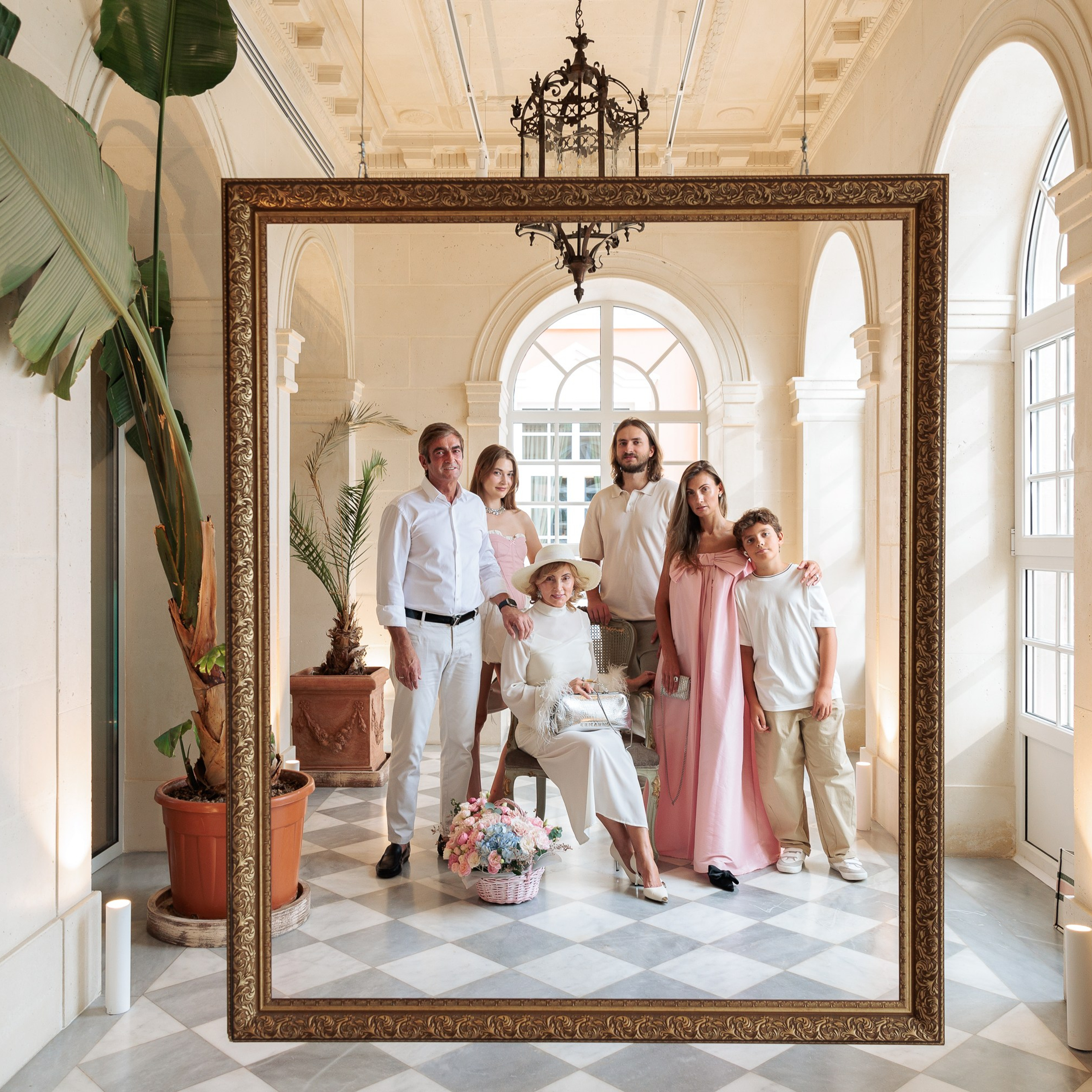 Семейная фотосессия в Шато де Талю