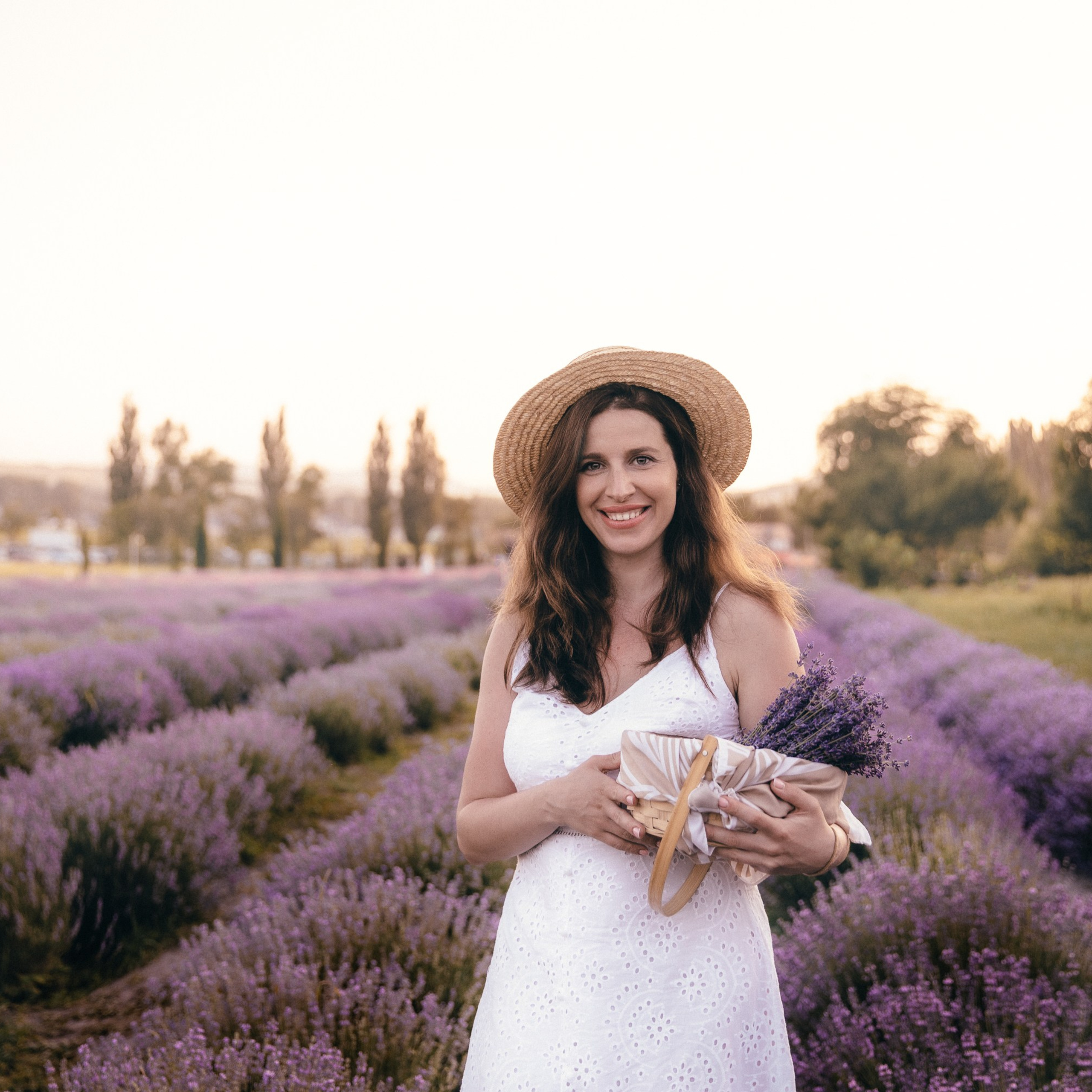 Фотосессия в лаванде. Дом ароматных трав.