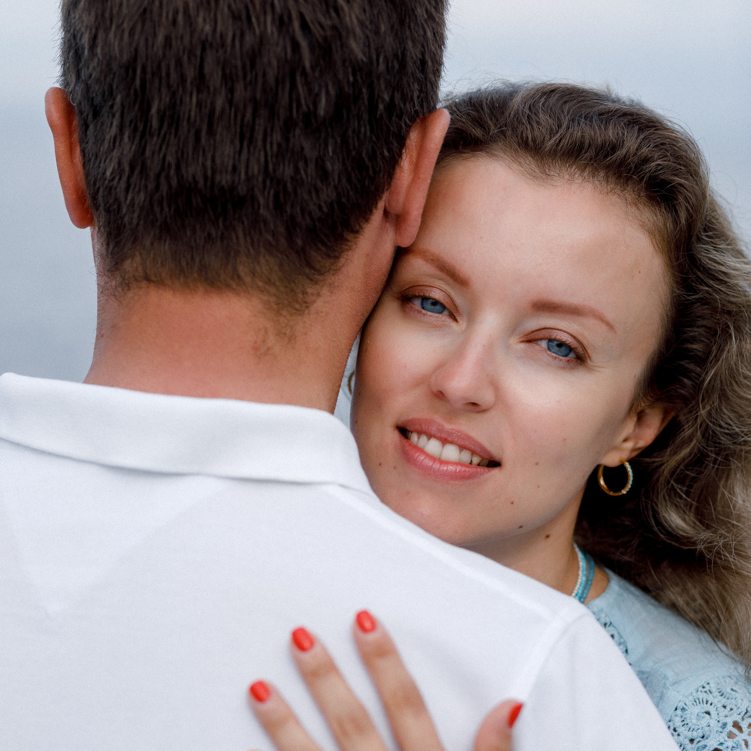 Нежная съёмка у моря