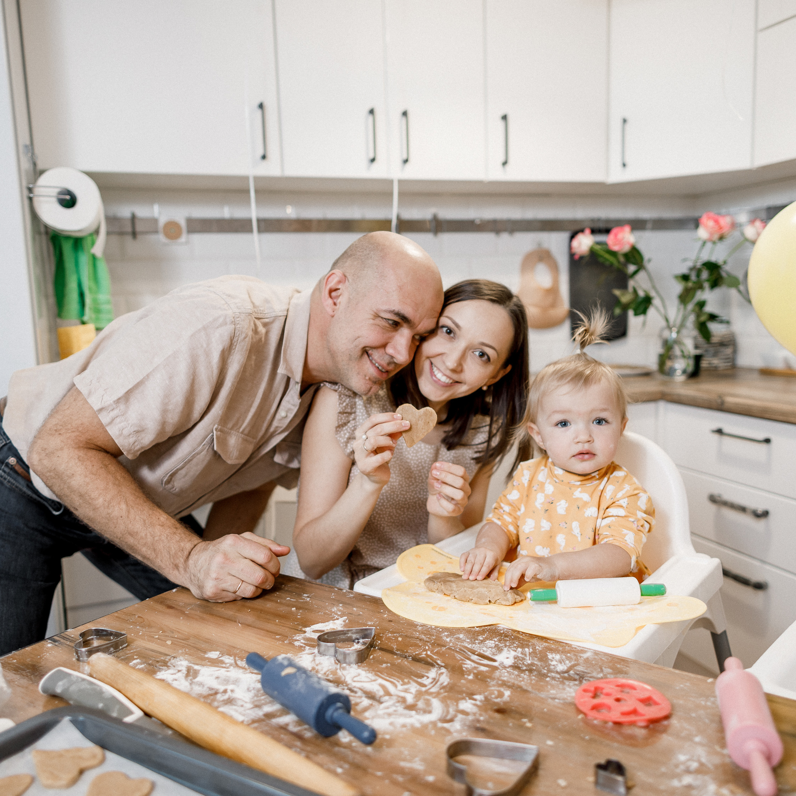 Дома печём печенье