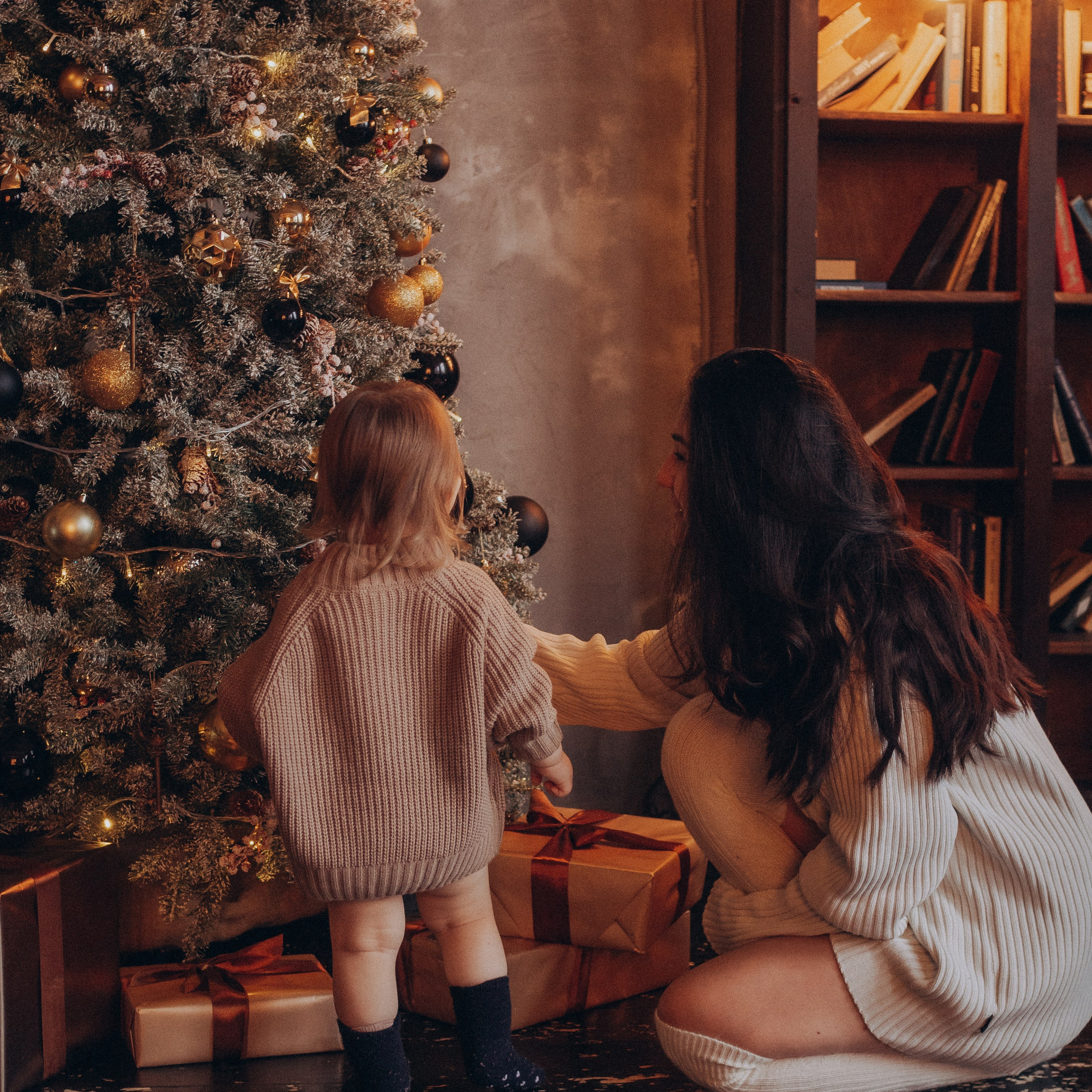 мама и дочка