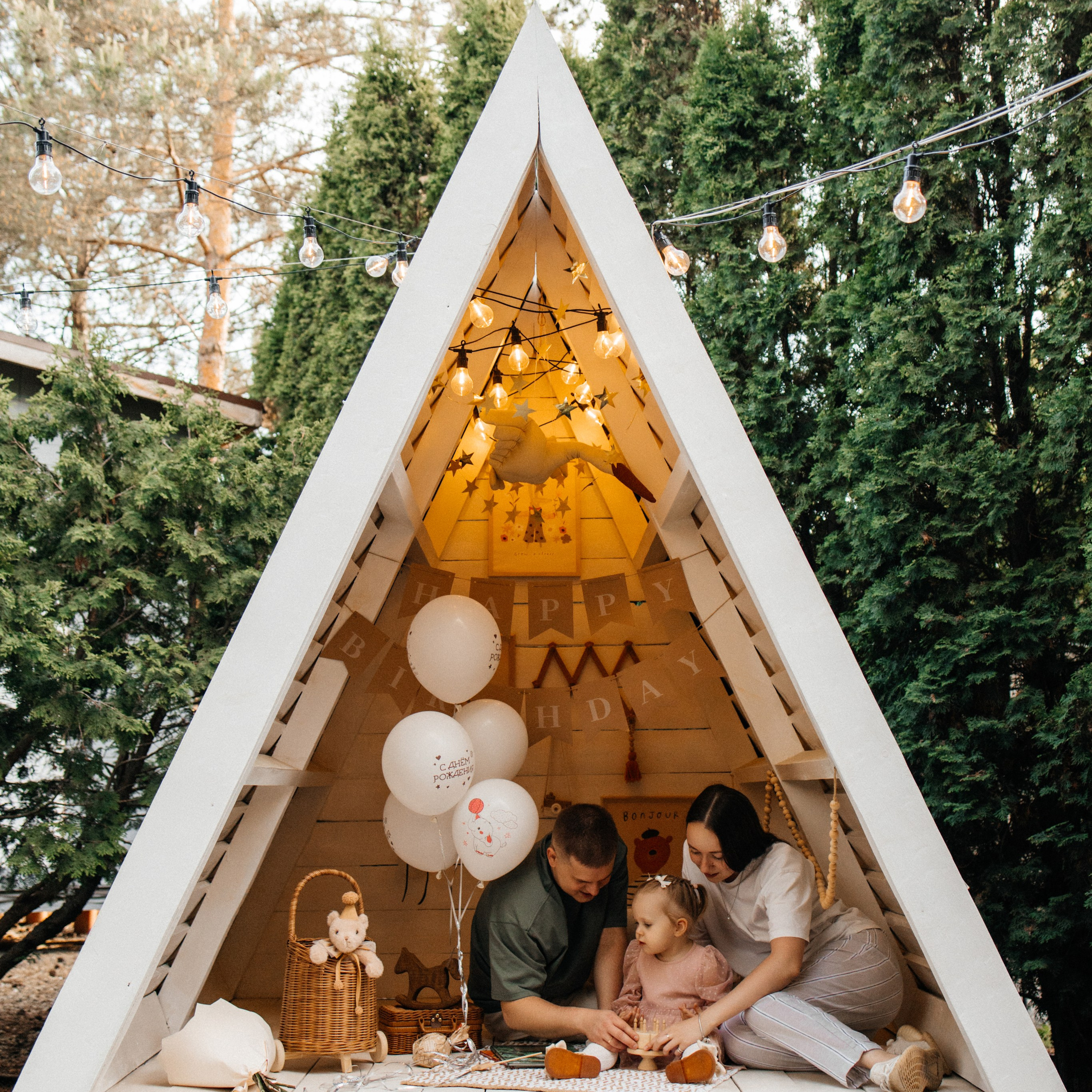 Наташа, Андрей и&nbsp;Тасечка