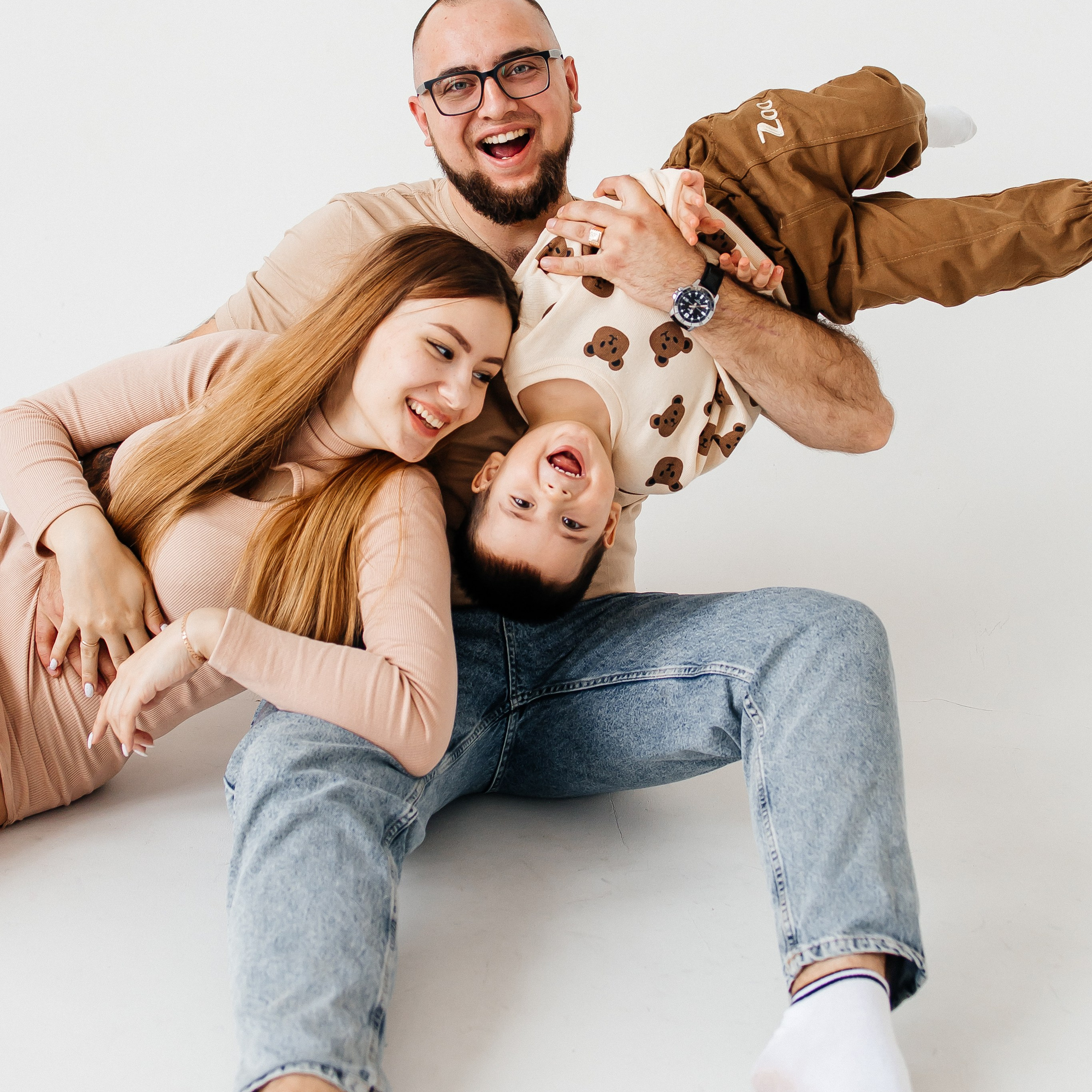 Виталий, Юля и Саша