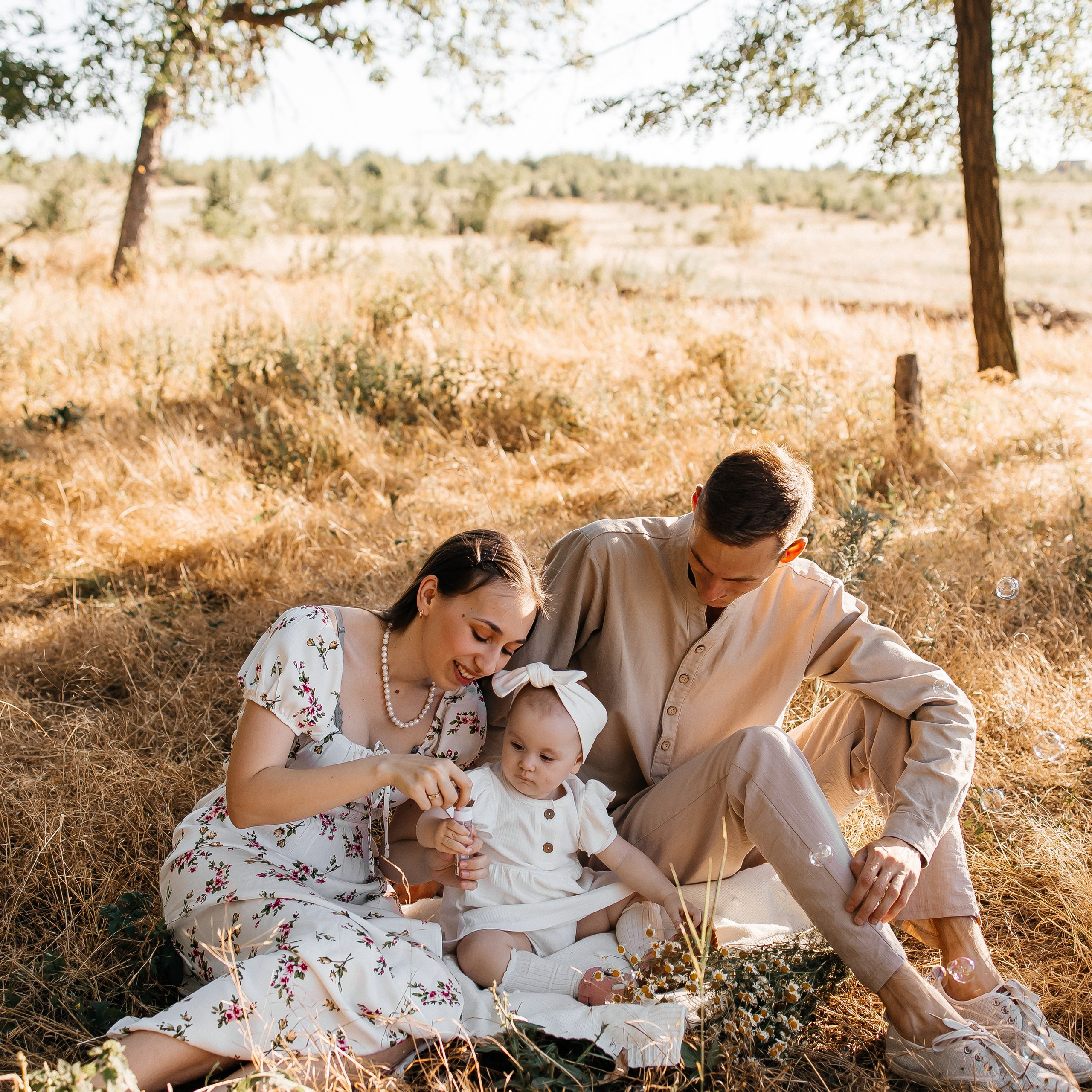 Андрей, Таня и маленькое солнышко