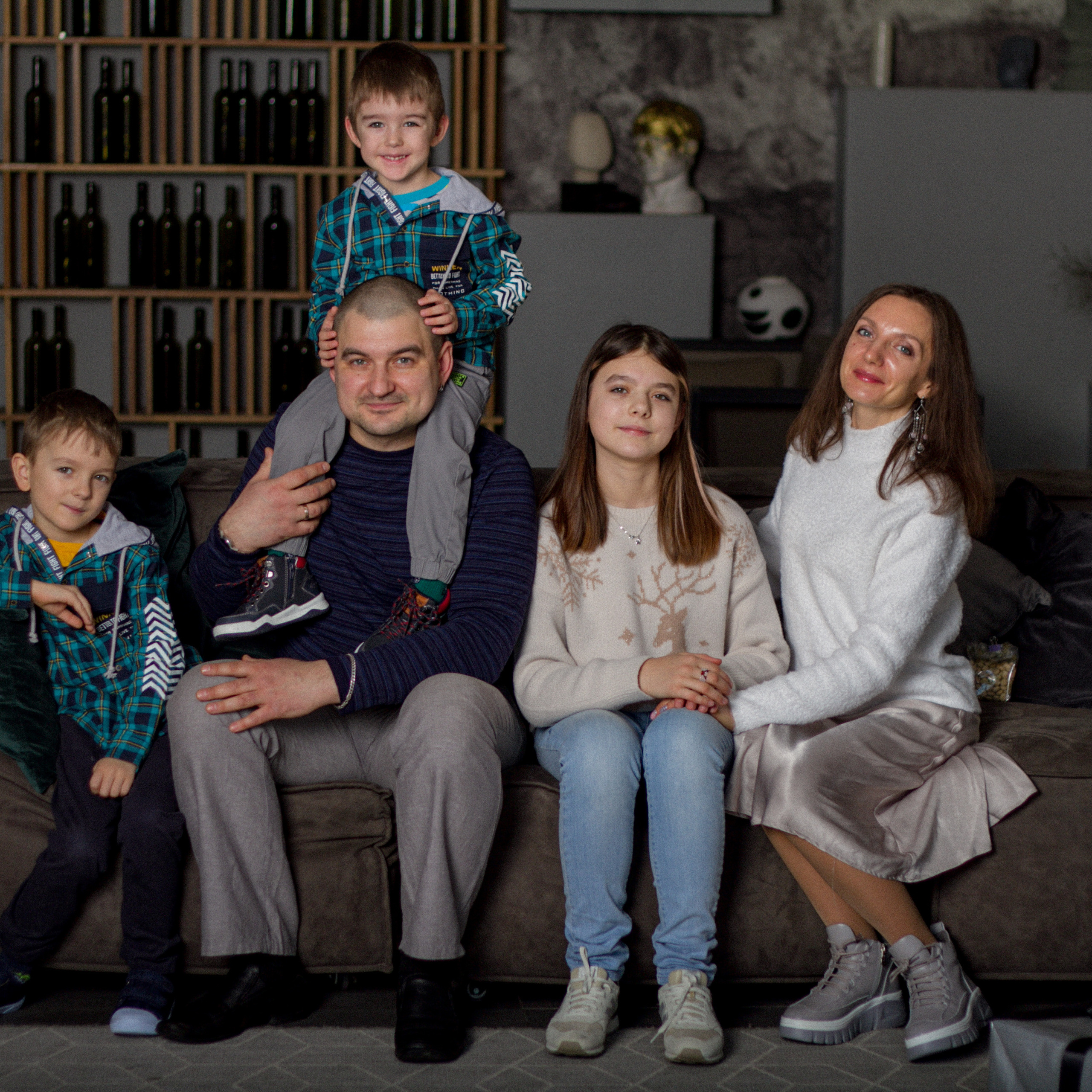 Галина и ее семья